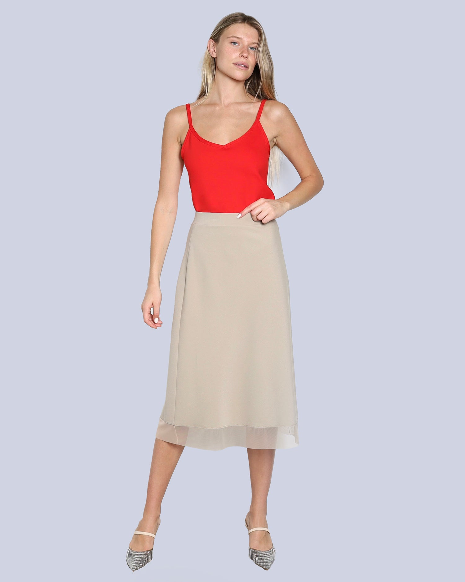 Maison Marie Saint Pierre | Skirts | Archy2 | Dune | Top | VICK | Red
