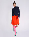 Maison Marie Saint Pierre | Dress | EPIFANIA | Orange | Pink Fluo