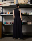 Dress WITNEY | Black/Gold | Maison Marie Saint Pierre