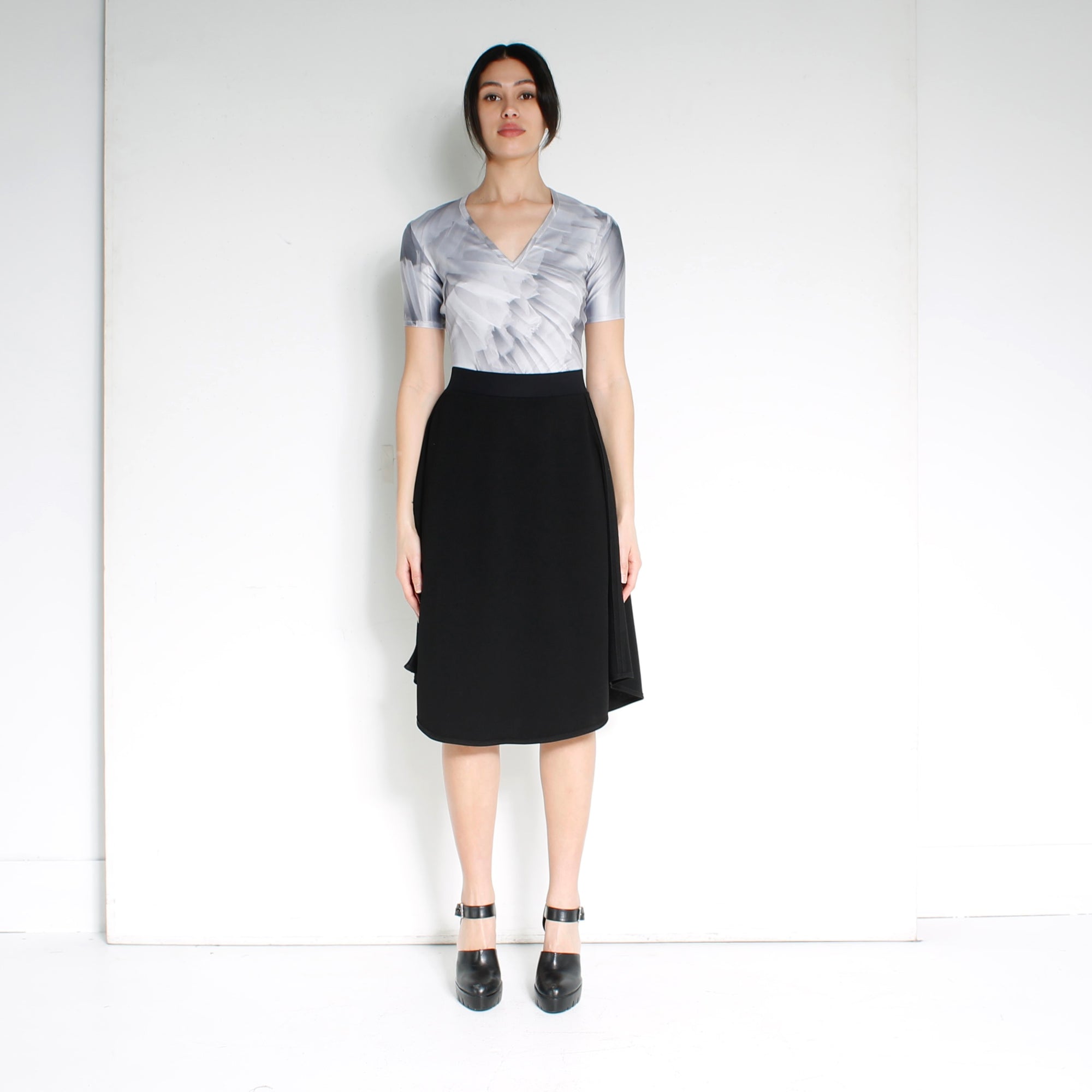Skirt SERCANTOUR | Black | Maison Marie Saint Pierre