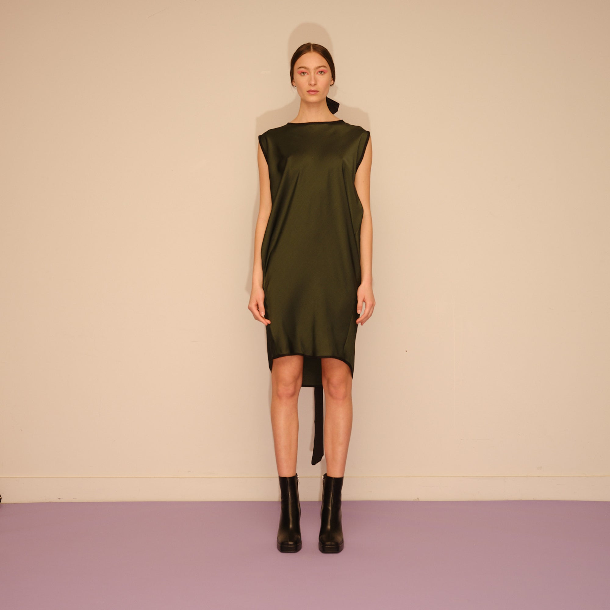 Dress YASSAI | Evergreen | Maison Marie Saint Pierre