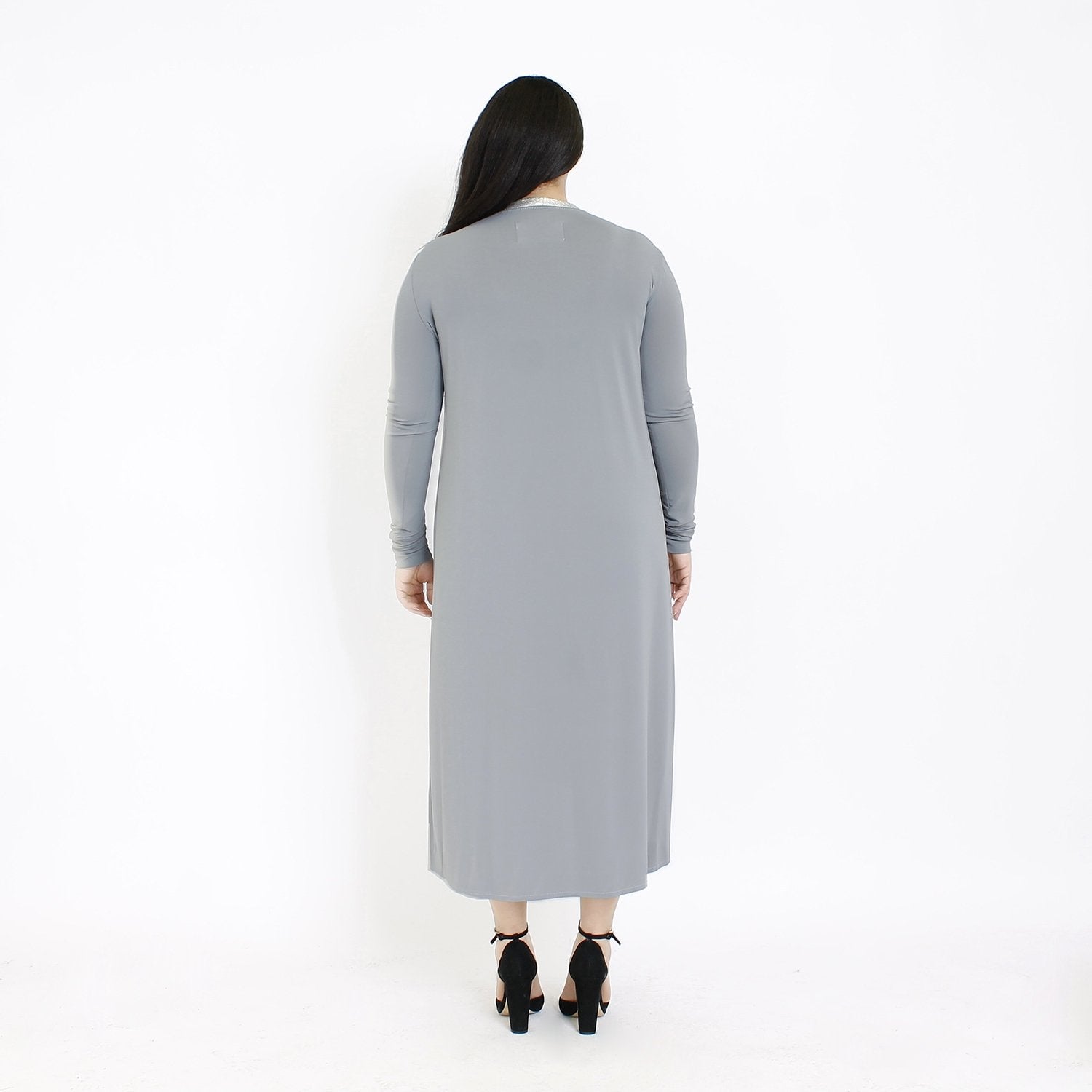 Dress PRESTOA2 | Grey/Silver | Maison Marie Saint Pierre