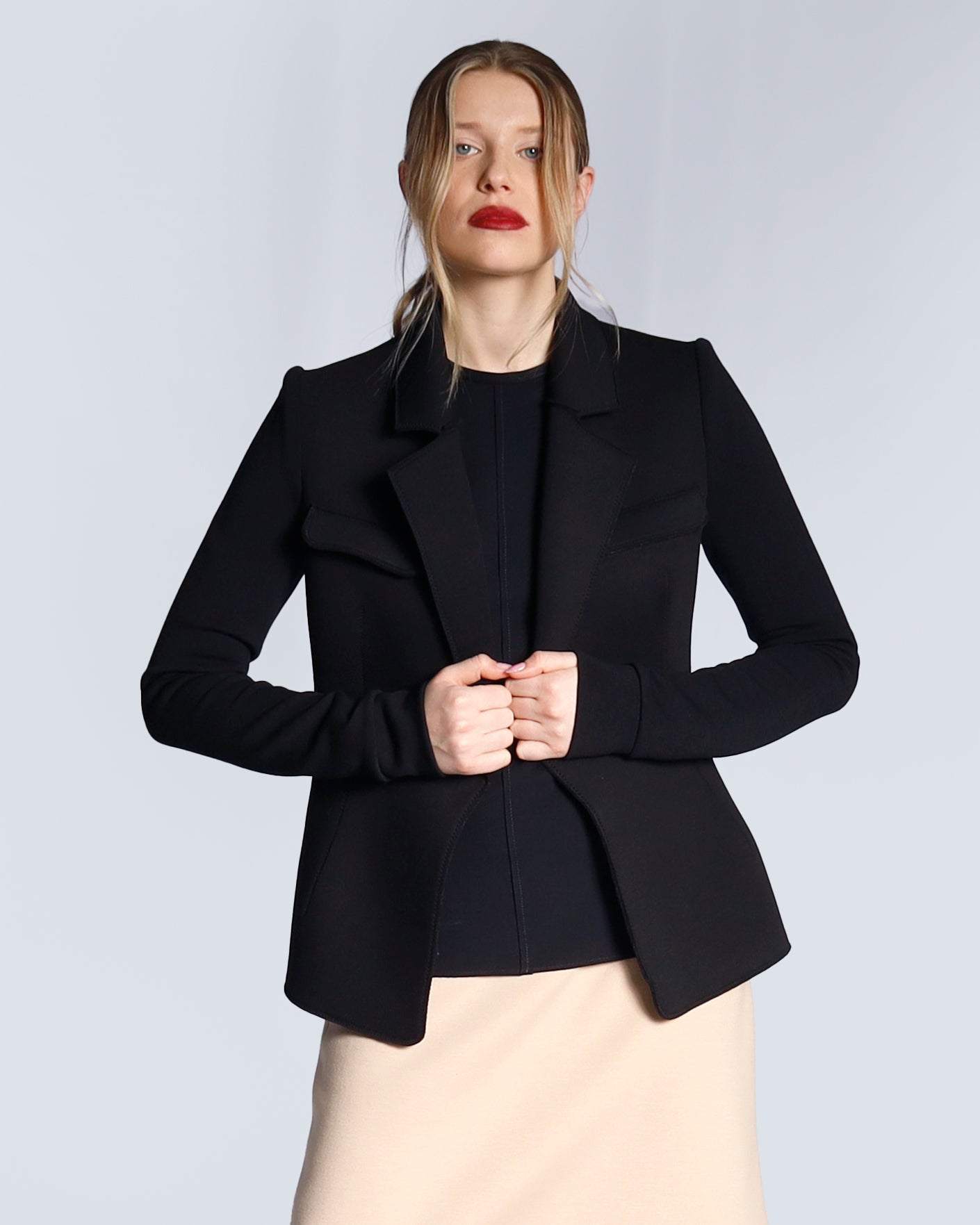 Maison Marie Saint Pierre | Skirt | HUNTLEY | Tinta | Jacket | HIPOLITE | Black