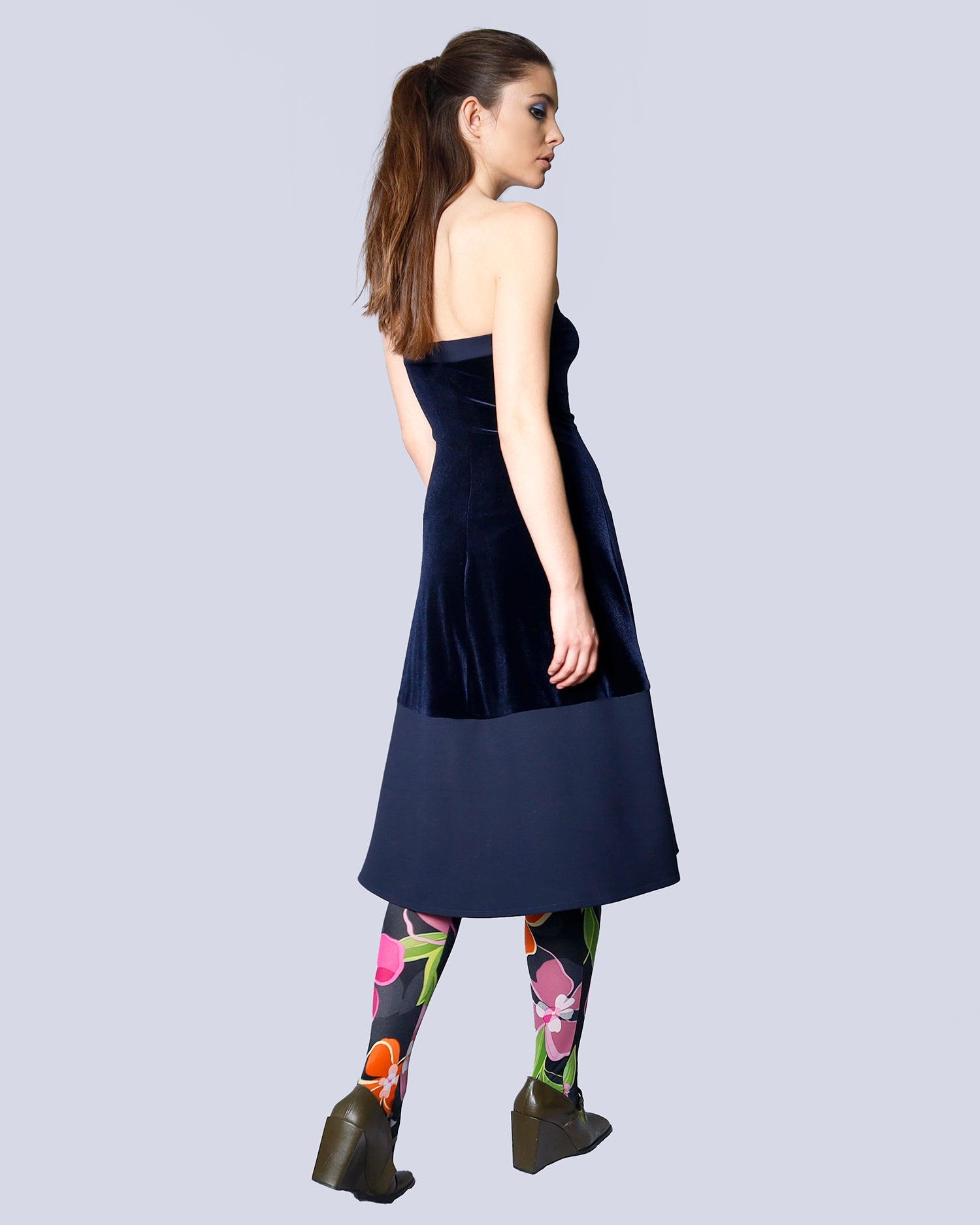 Maison Marie Saint Pierre | Dress | MALOURAME | Deep Blue
