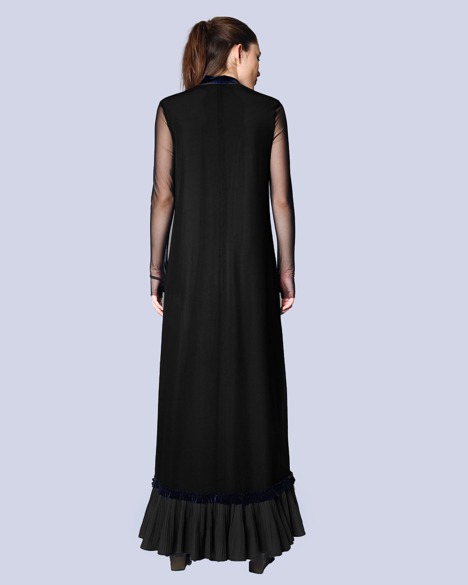 Maison Marie Saint Pierre | Dress | MENALINE | Black | Midnight