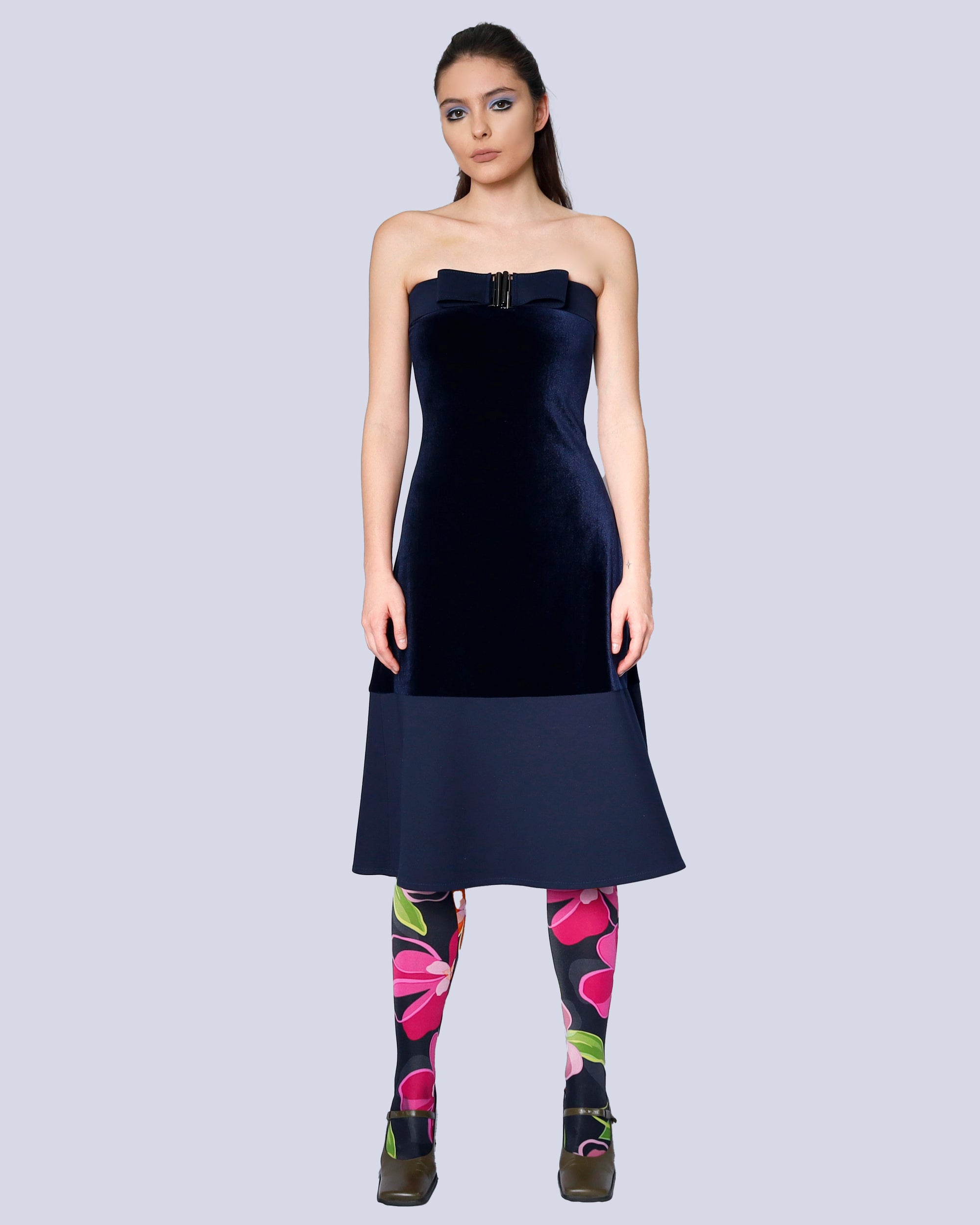 Maison Marie Saint Pierre | Dress | MALOURAME | Deep Blue