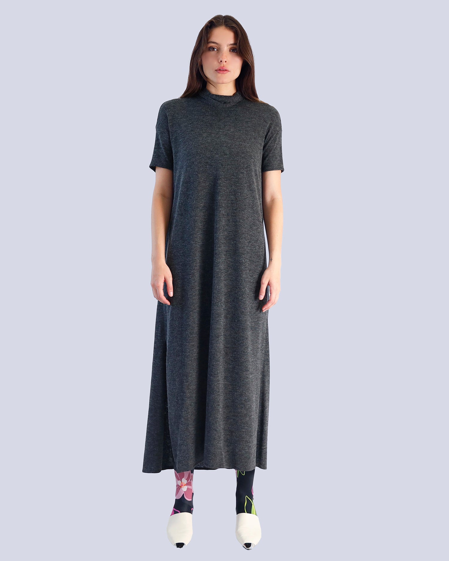 Maison Marie Saint Pierre | Dress | MIKA | Grey Mixte