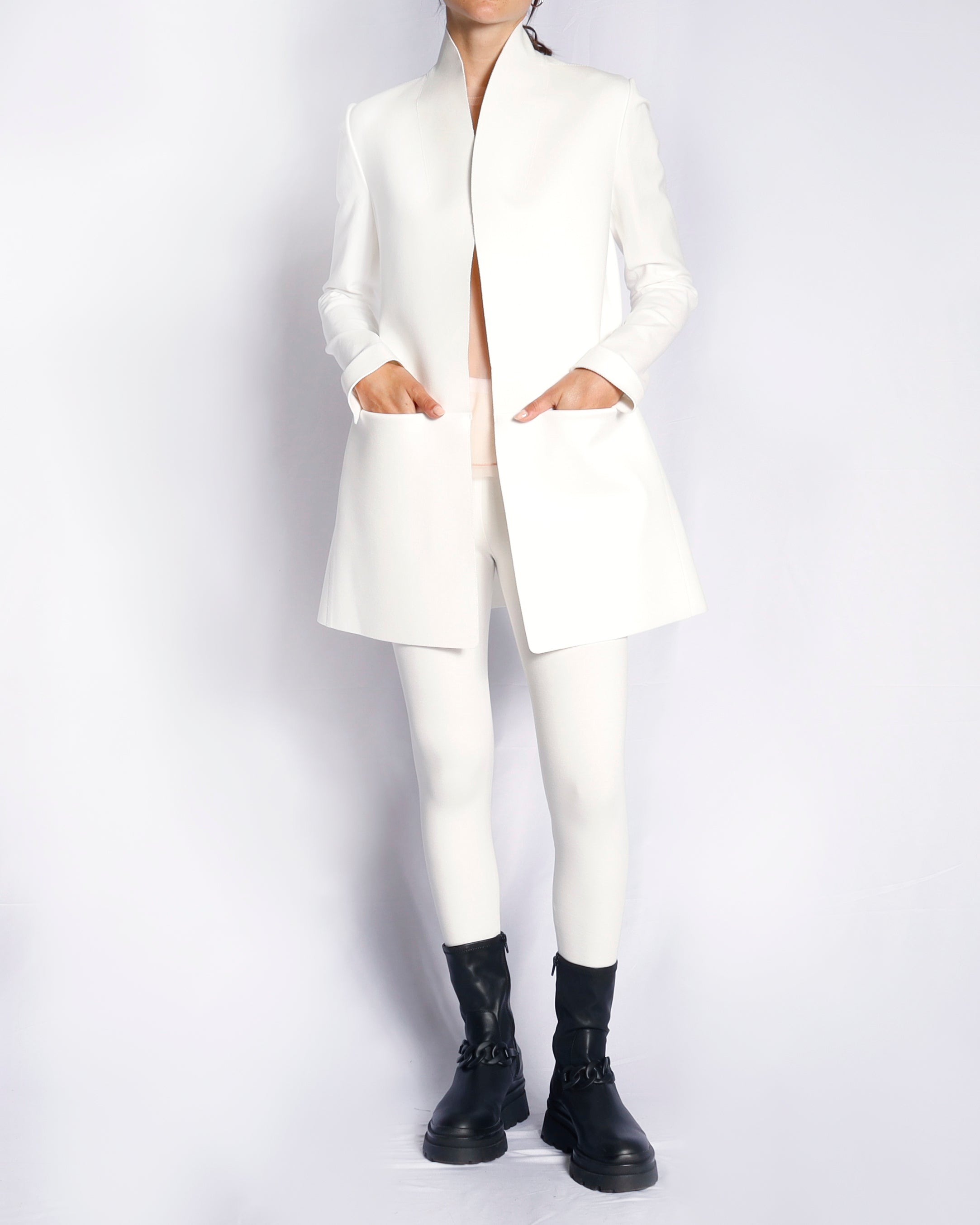 Maison Marie Saint Pierre | Jackets and Coats | Abaco | White