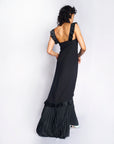 Dress ASAGAO | Black | Maison Marie Saint Pierre