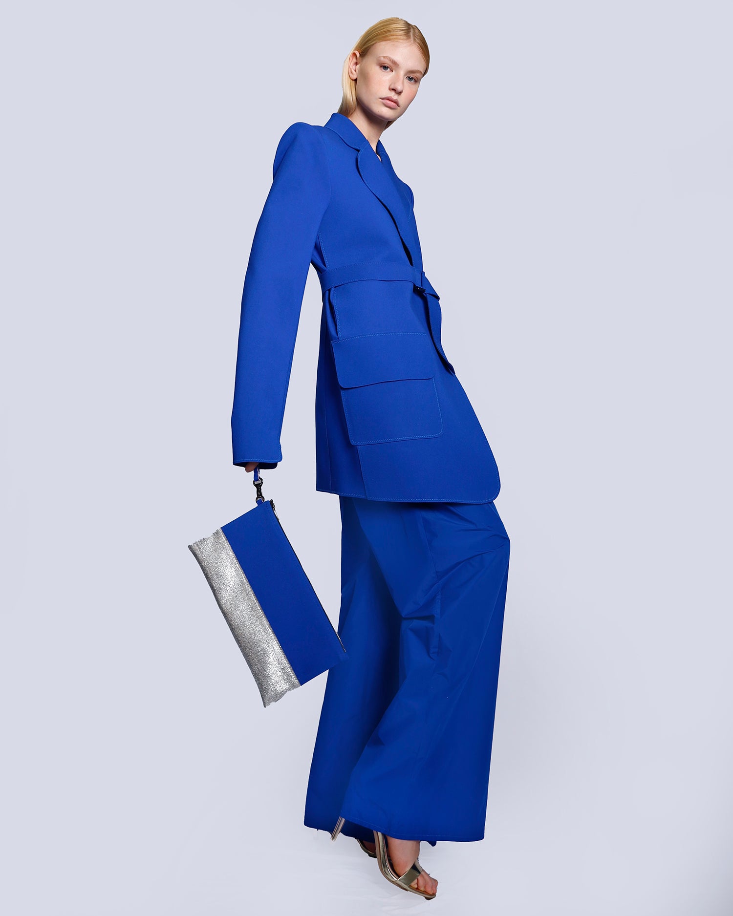 Maison Marie Saint Pierre | Top | JARED | Gold | Pants | JACK | Royal Blue | Gold | Jacket | JAZIEL | Royal Blue