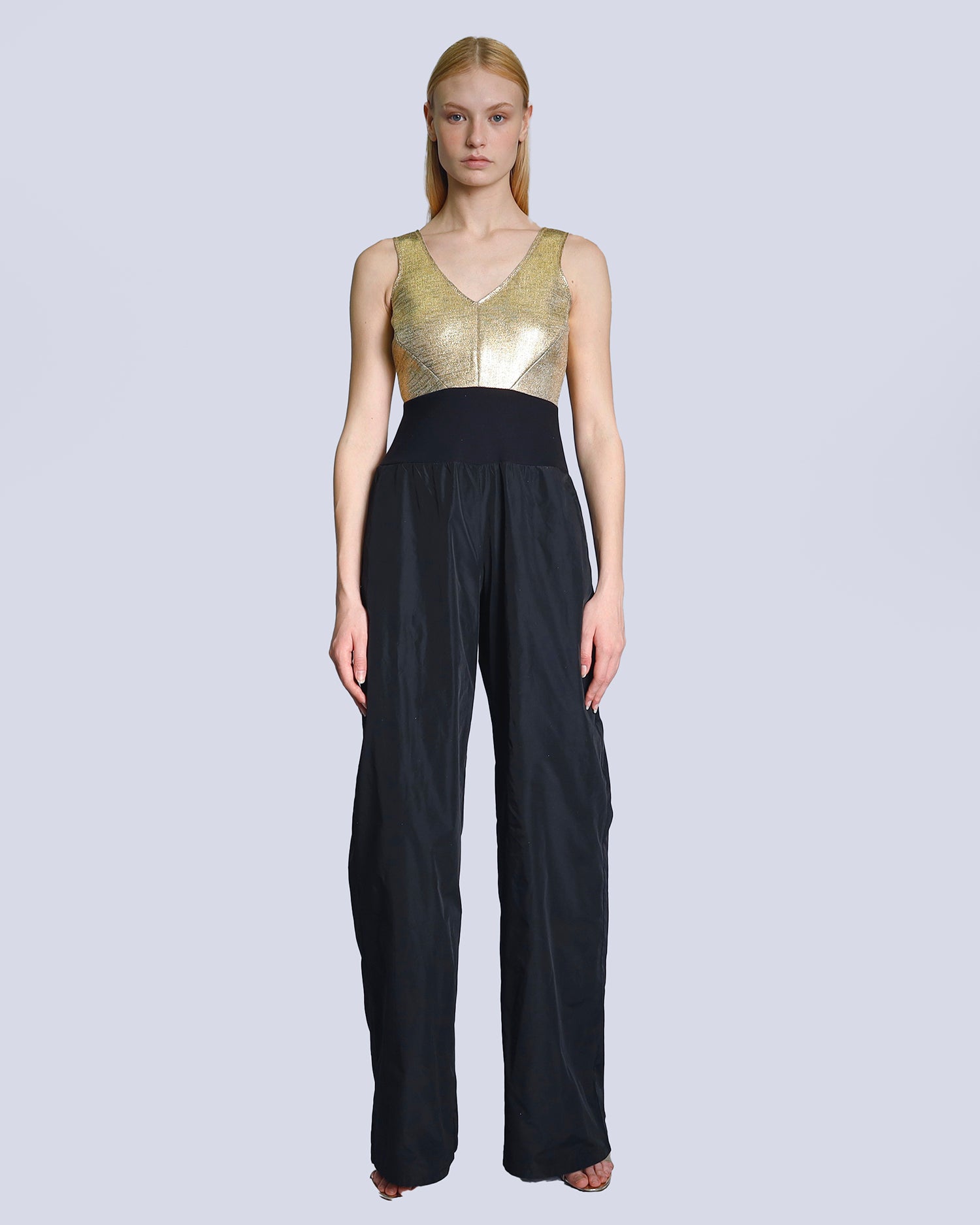 Maison Marie Saint Pierre | Jumpsuit | JOSUE | Gold | Black