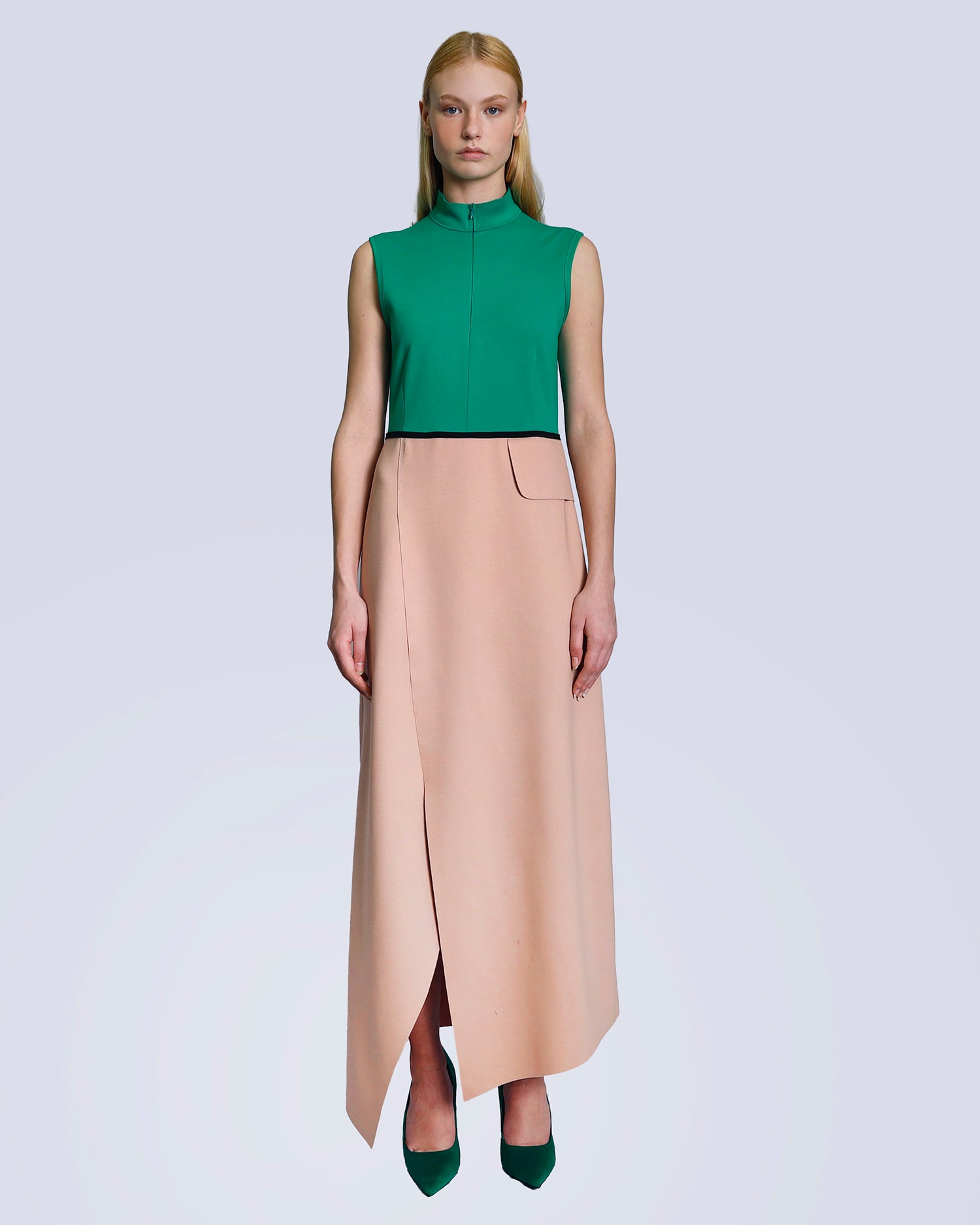 Maison Marie Saint Pierre | Dress | JESSINE | Jade | Blossom