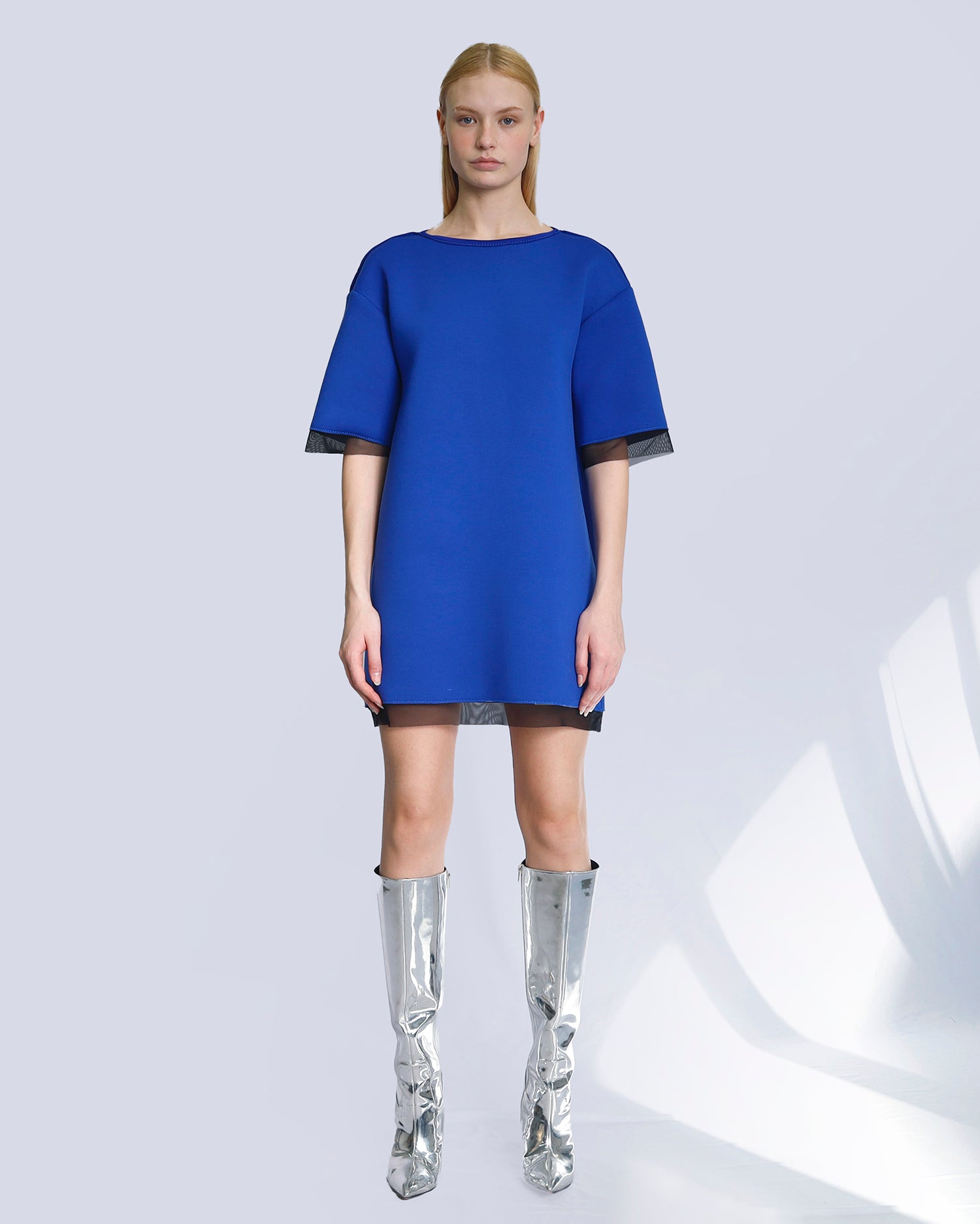 Maison Marie Saint Pierre | Dress | JOANNA | Cobalt | Black