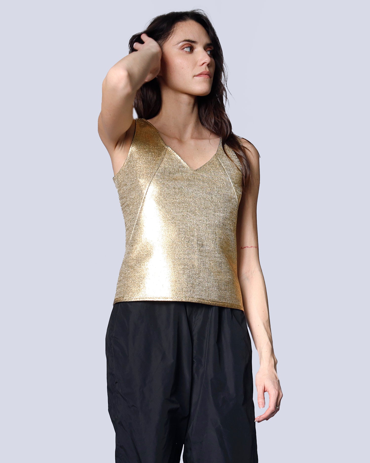 Maison Marie Saint Pierre | Top | JUANA | Gold