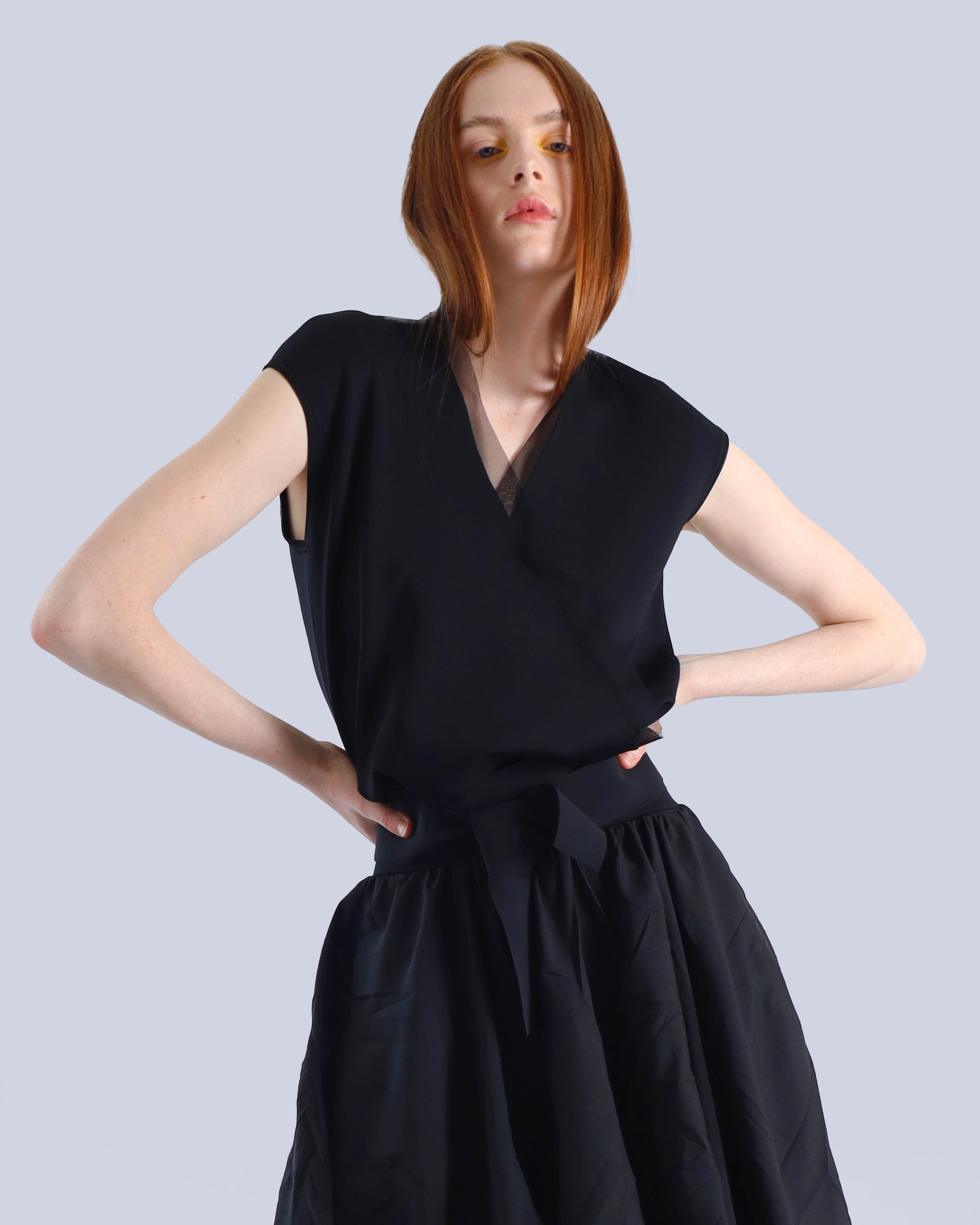 Maison Marie Saint Pierre | Top | OLITHA | Black | Skirt | ODELIS | Black
