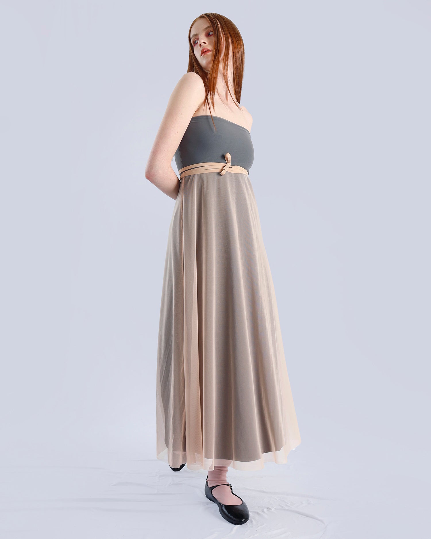 Maison Marie Saint Pierre | Skirt | OLESTINE | Blossom | Steel