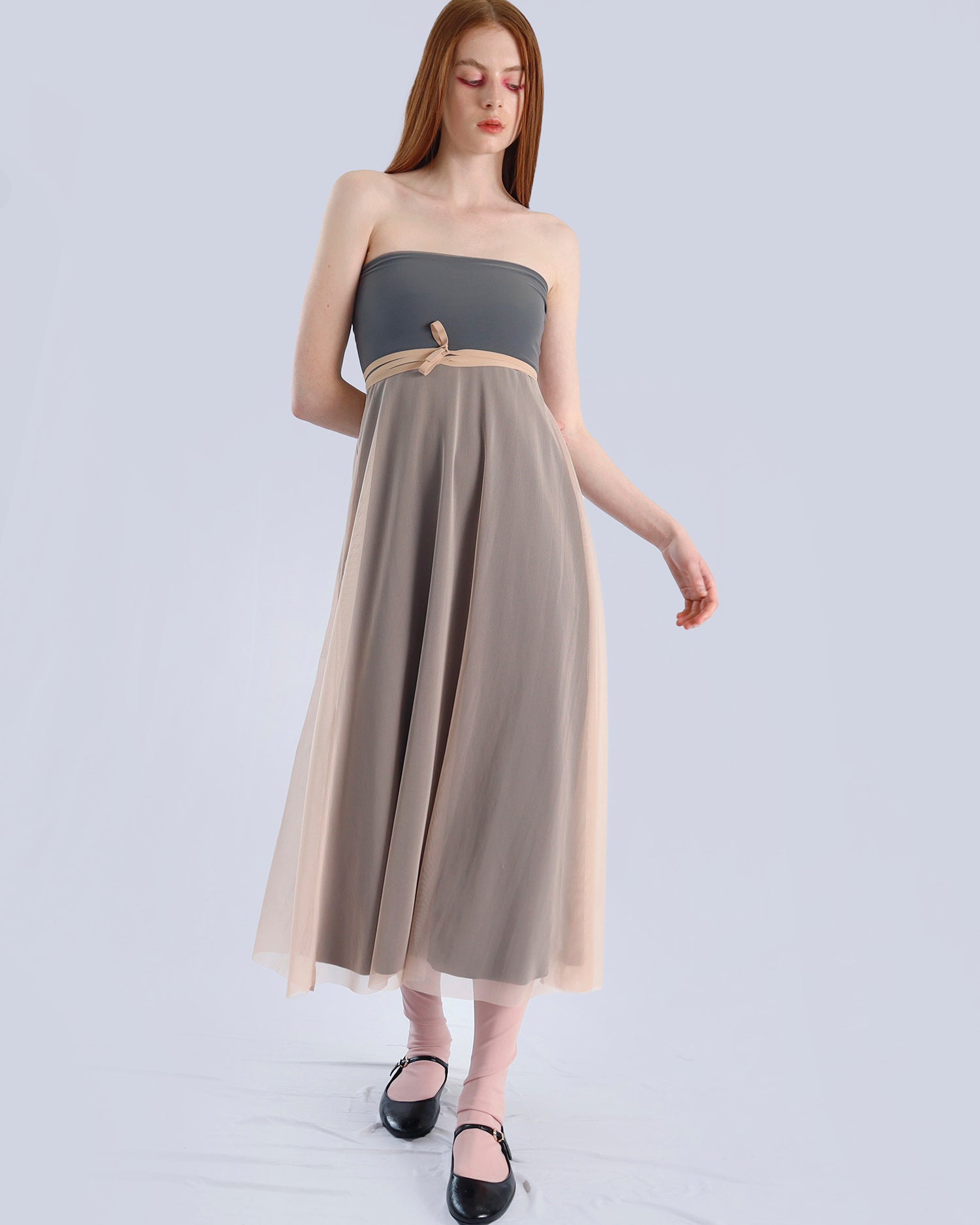 Maison Marie Saint Pierre | Skirt | OLESTINE | Blossom | Steel