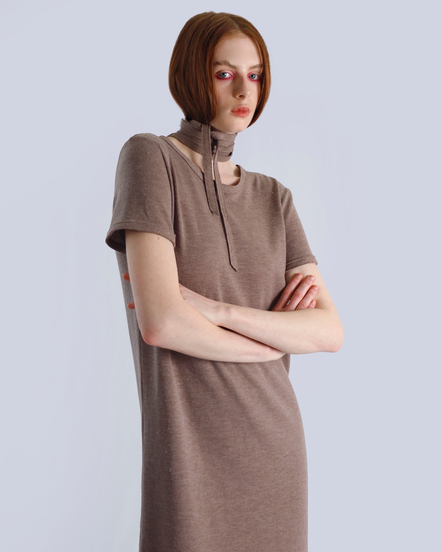 Maison Marie Saint Pierre | Dress | OKSANA | Taupe