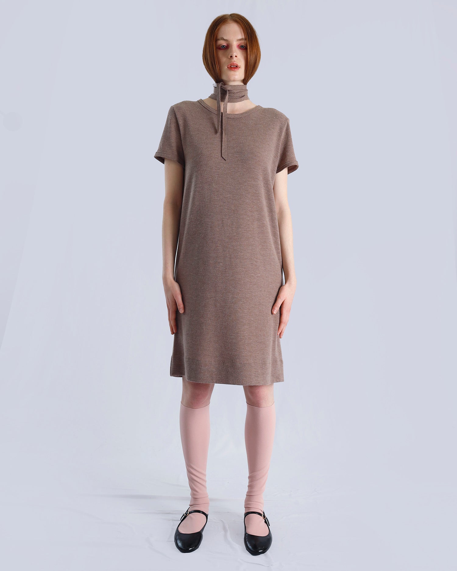 Maison Marie Saint Pierre | Dress | OKSANA | Taupe