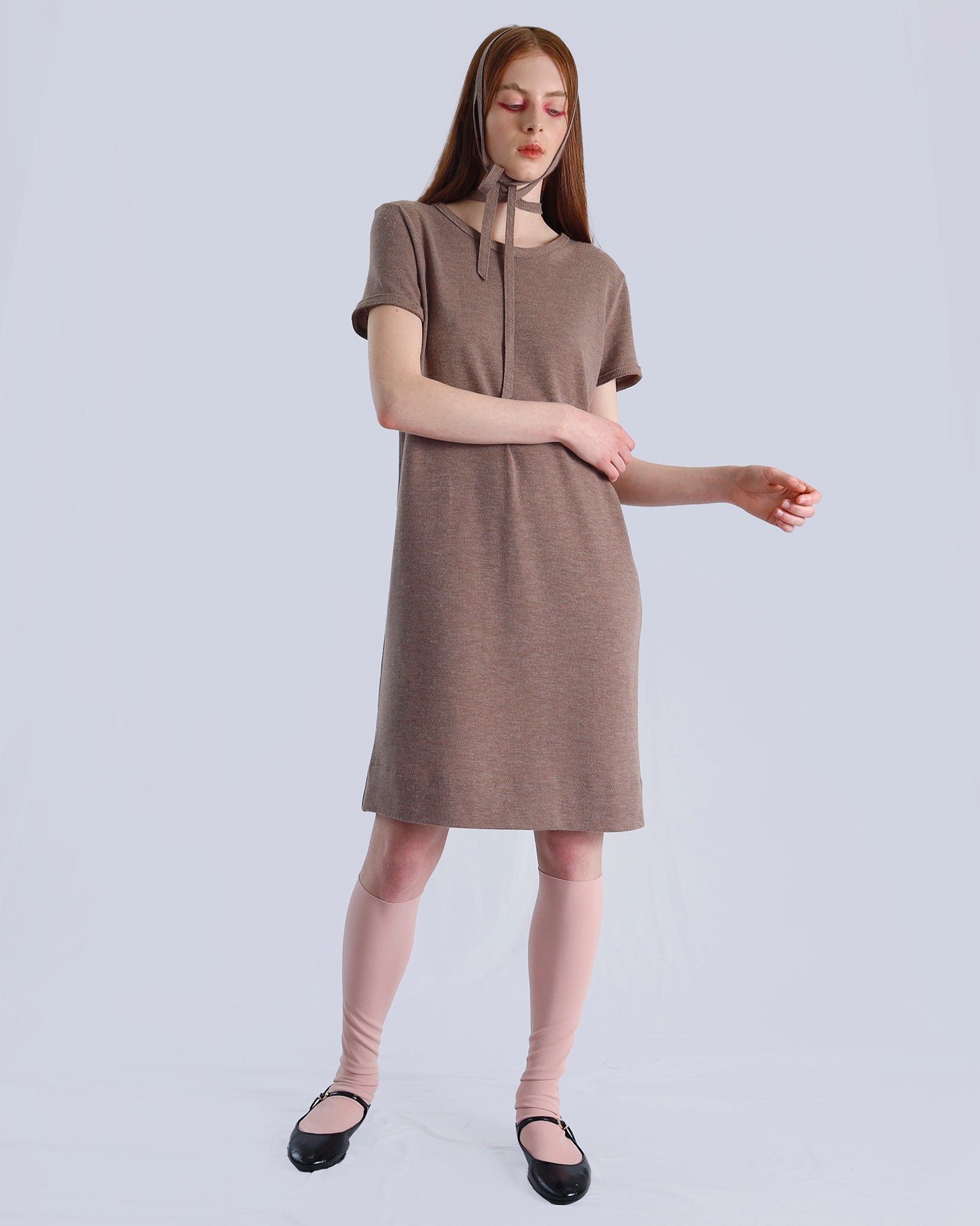 Maison Marie Saint Pierre | Dress | OKSANA | Taupe