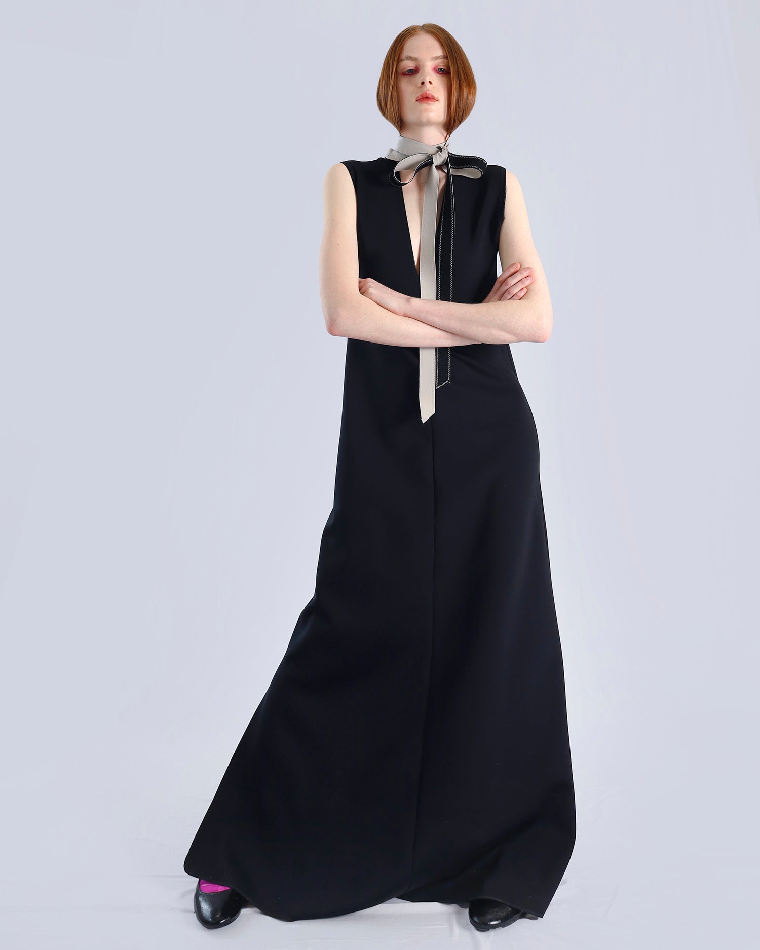 Maison Marie Saint PIerre | Dress | ORIADO | Black | Fog