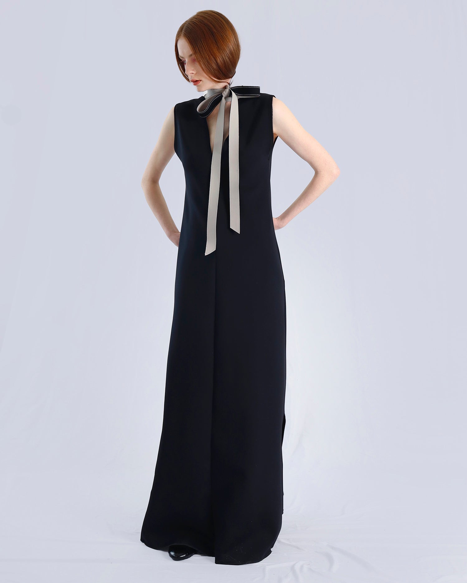 Maison Marie Saint PIerre | Dress | ORIADO | Black | Fog