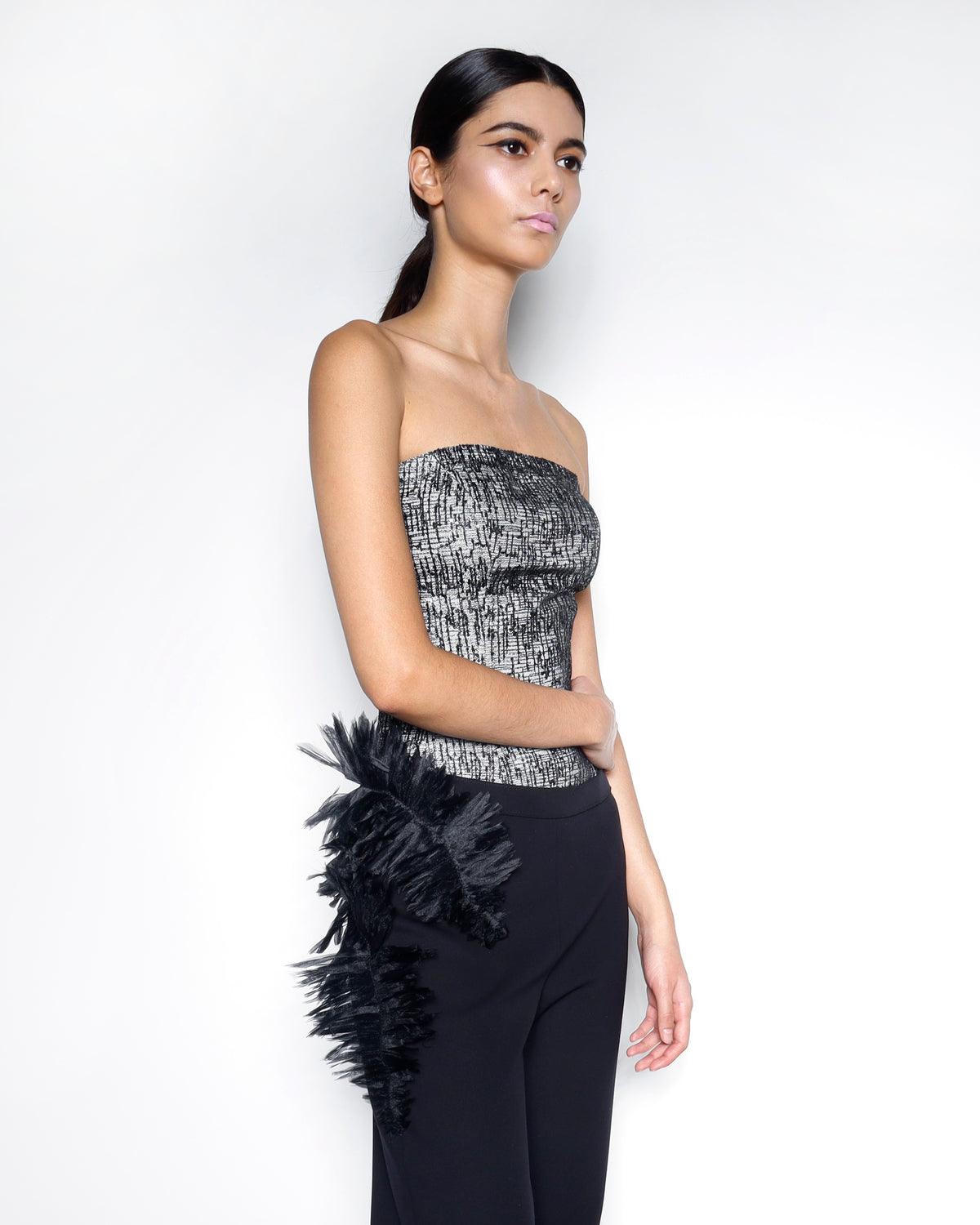Maison Marie Saint Pierre | Top | CAPUCINA2 | Black | White