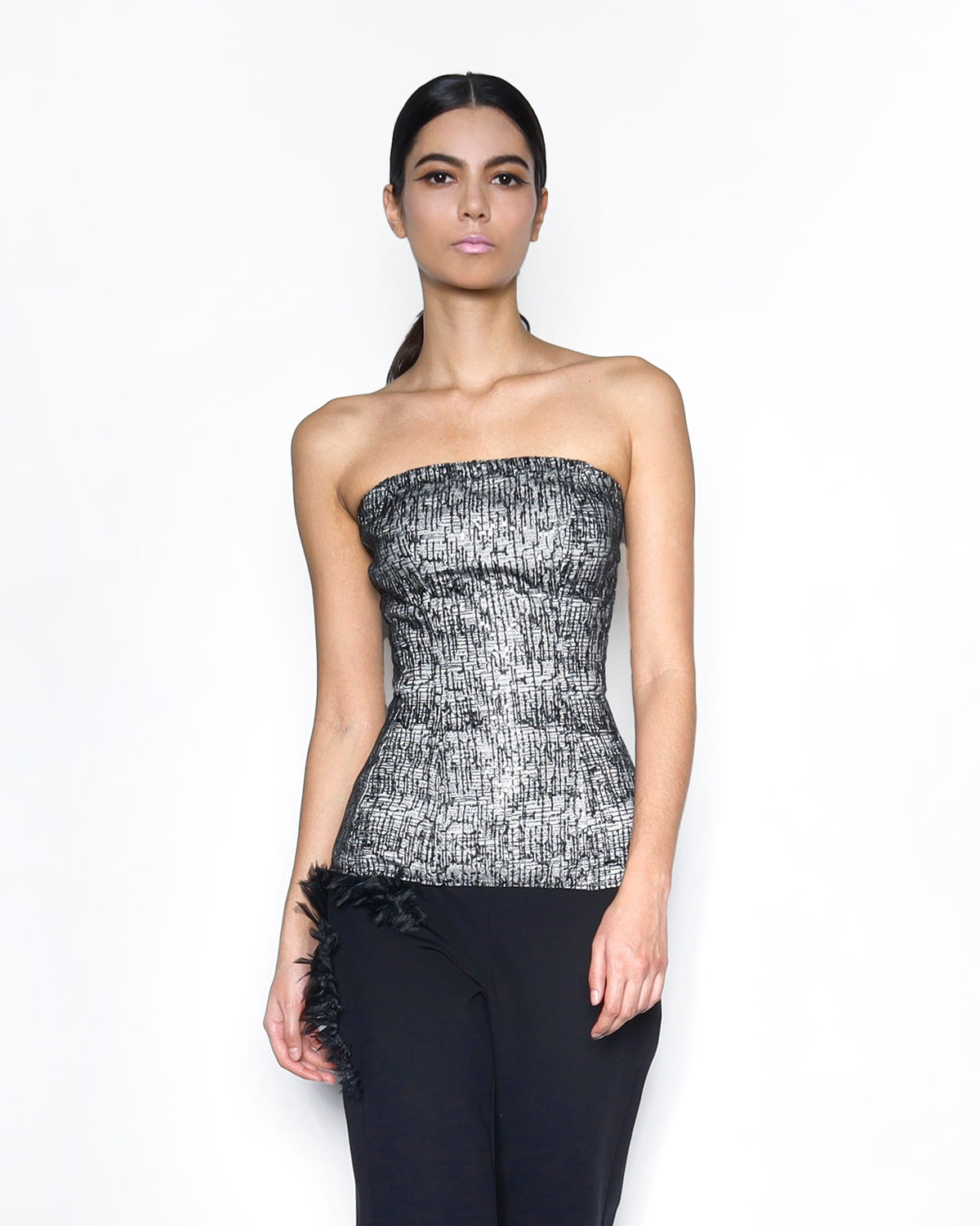 Maison Marie Saint Pierre | Top | CAPUCINA2 | Black | White
