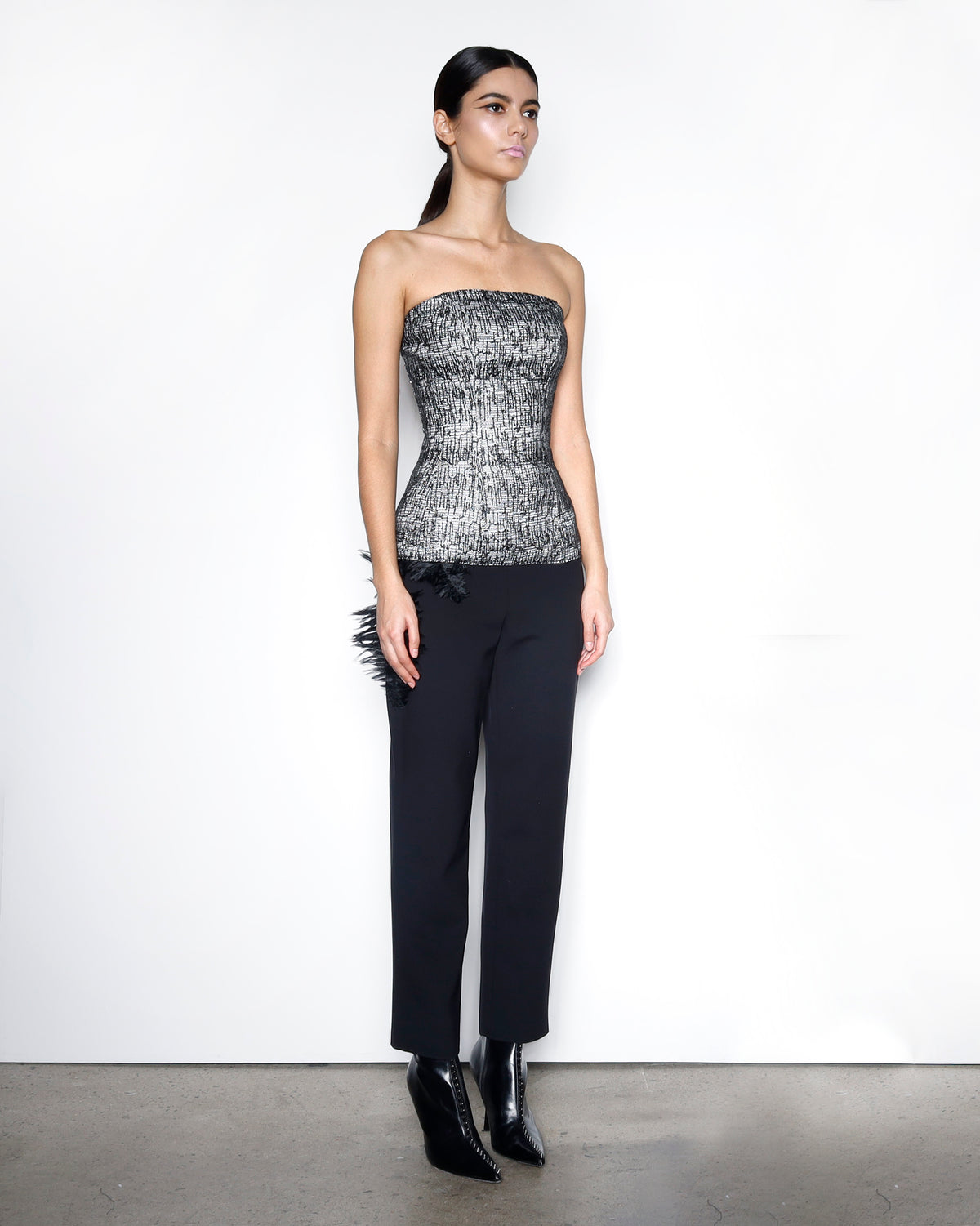 Maison Marie Saint Pierre | Top | CAPUCINA2 | Black | White