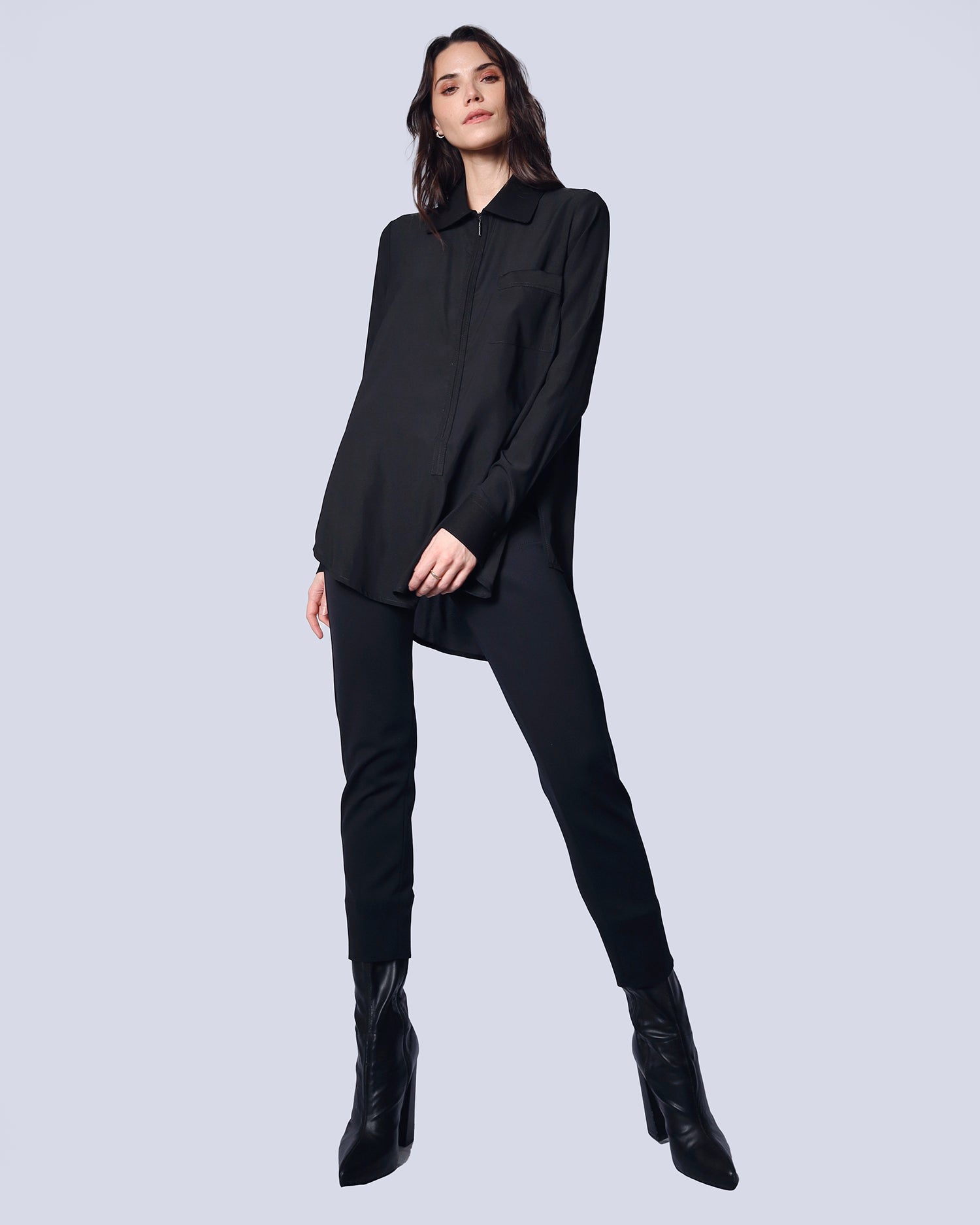 Maison Marie Saint Pierre | Shirt | ODILE | Black