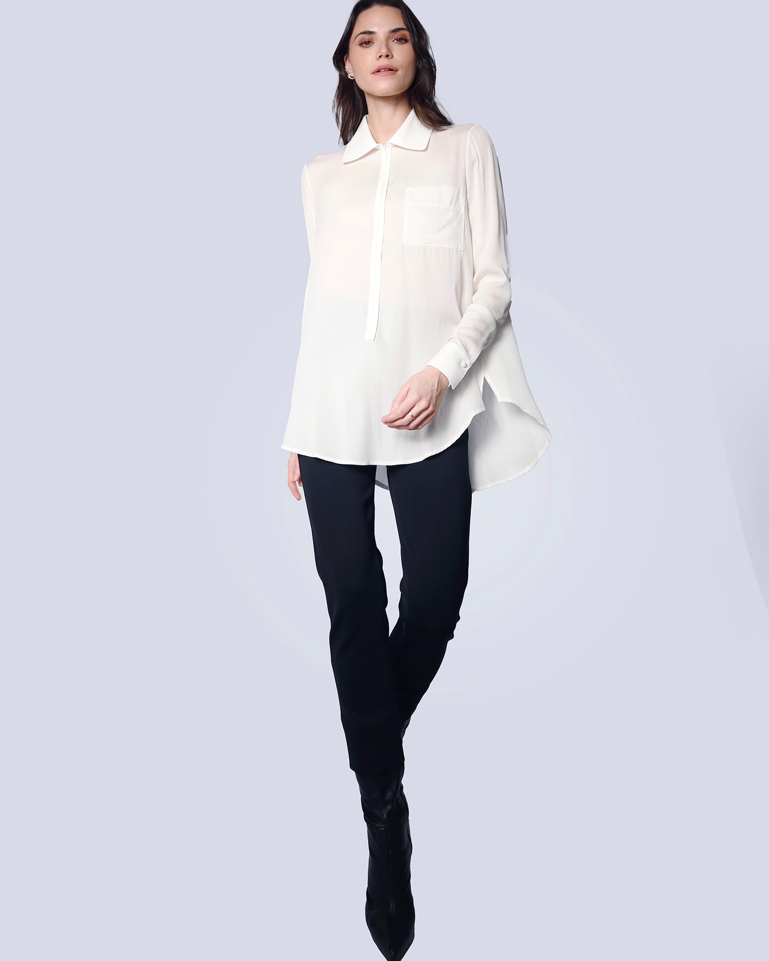 Maison Marie Saint Pierre | Shirt | ODILE2 | White