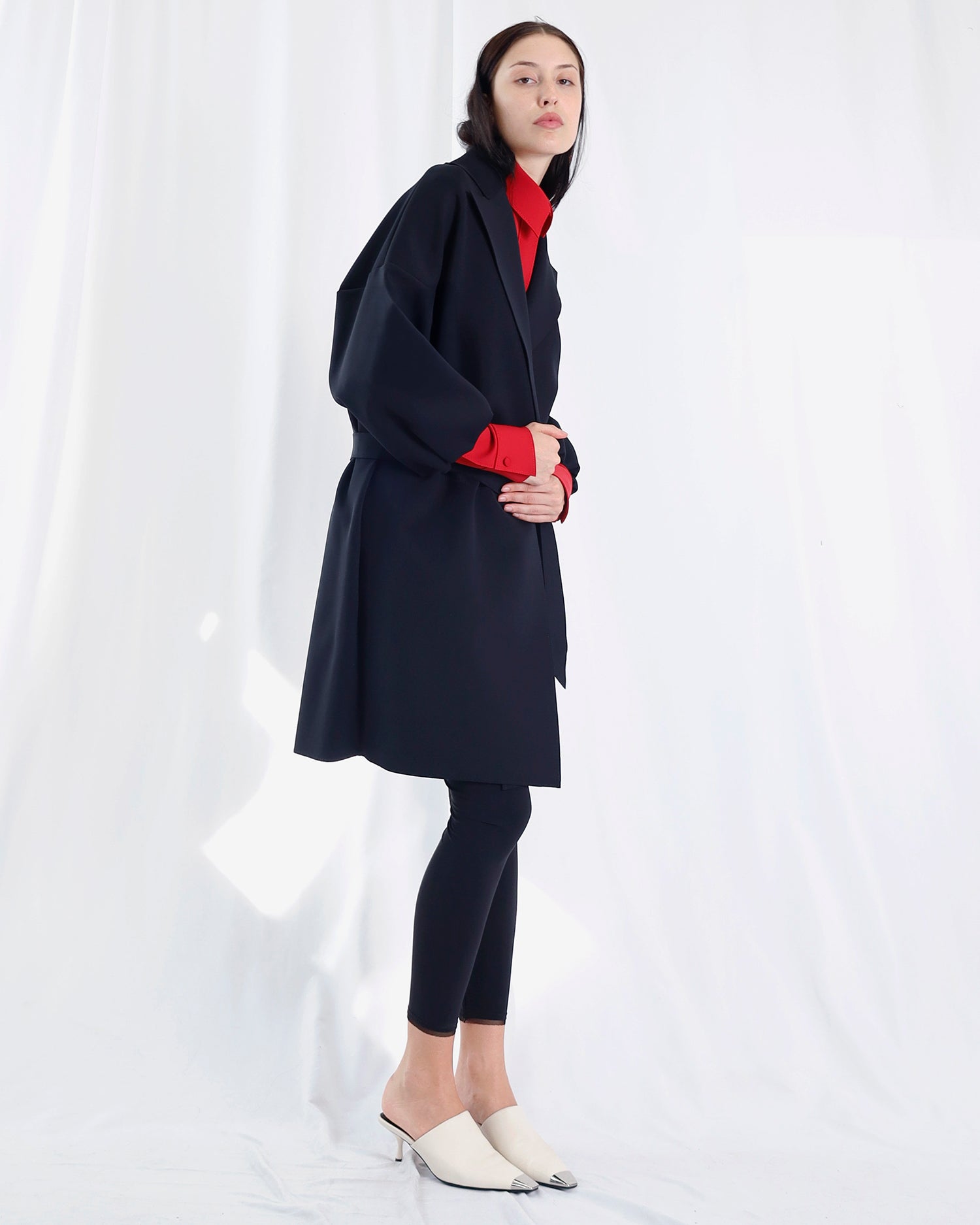 Maison Marie Saint Pierre | Coat | PEGASI | Black