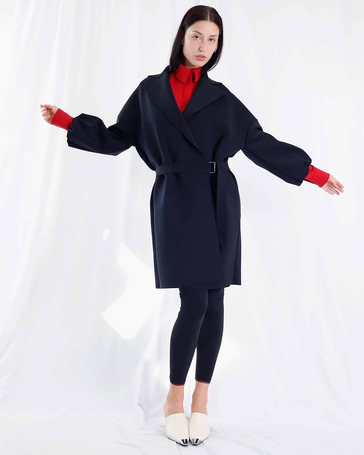 Maison Marie Saint Pierre | Coat | PEGASI | Black