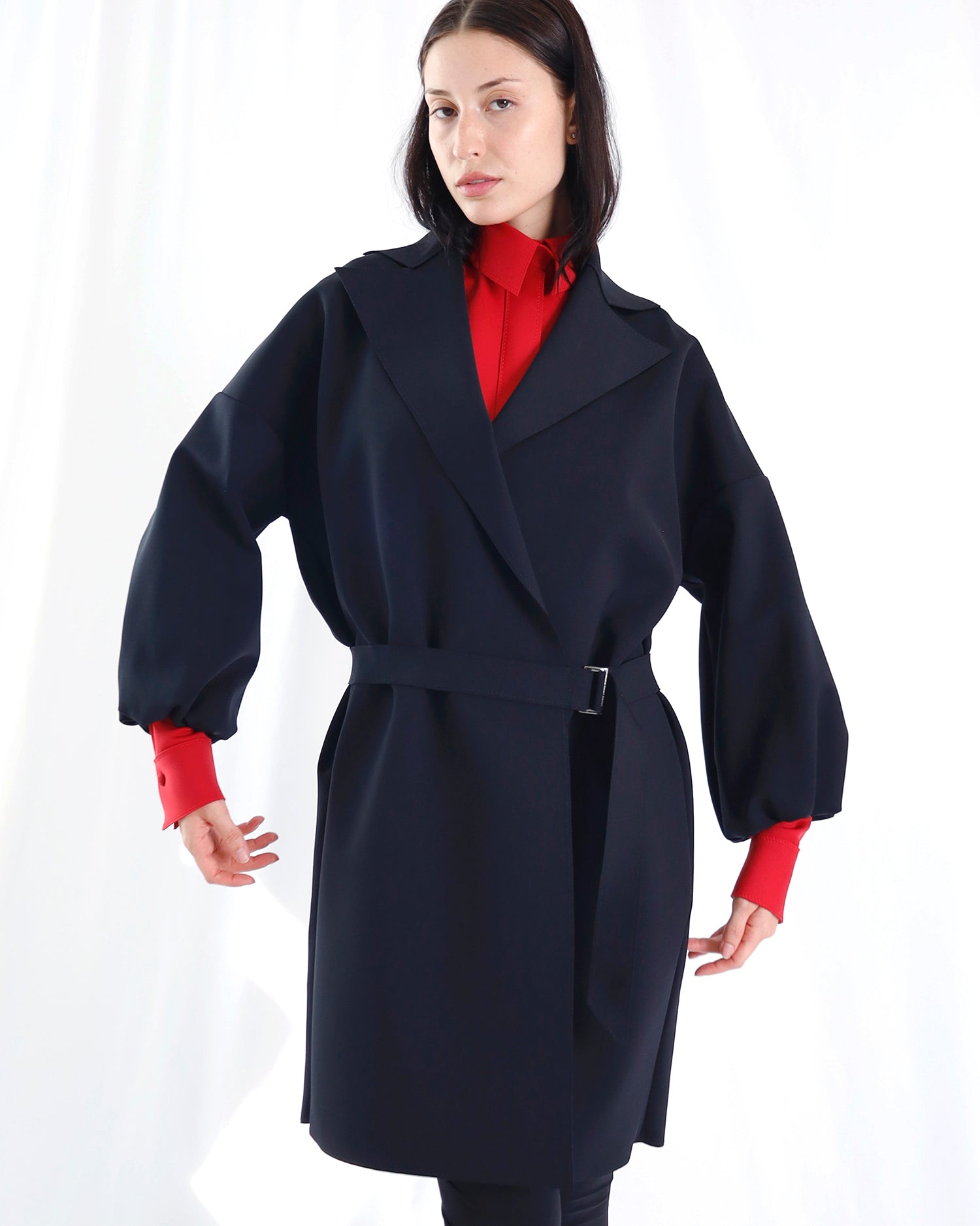 Maison Marie Saint Pierre | Coat | PEGASI | Black