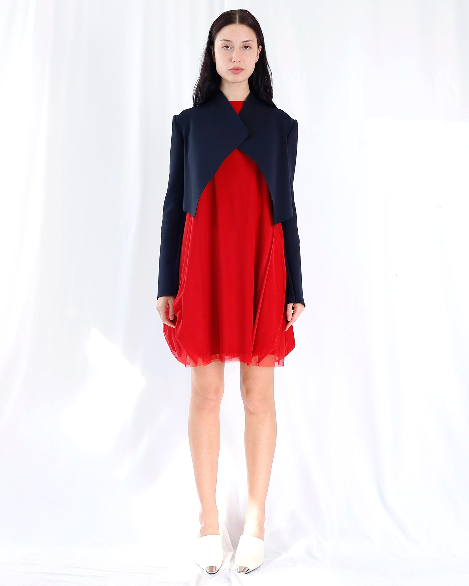 Maison Marie Saint Pierre | Dress | VAIR2 | Red | Jacket | DARROIS | Black