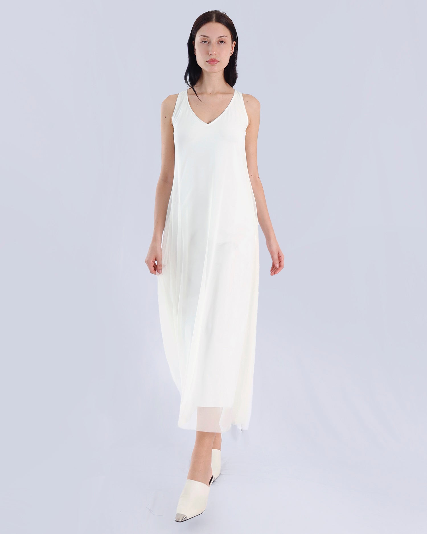 Maison Marie Saint Pierre | Dress | ROMANO | White