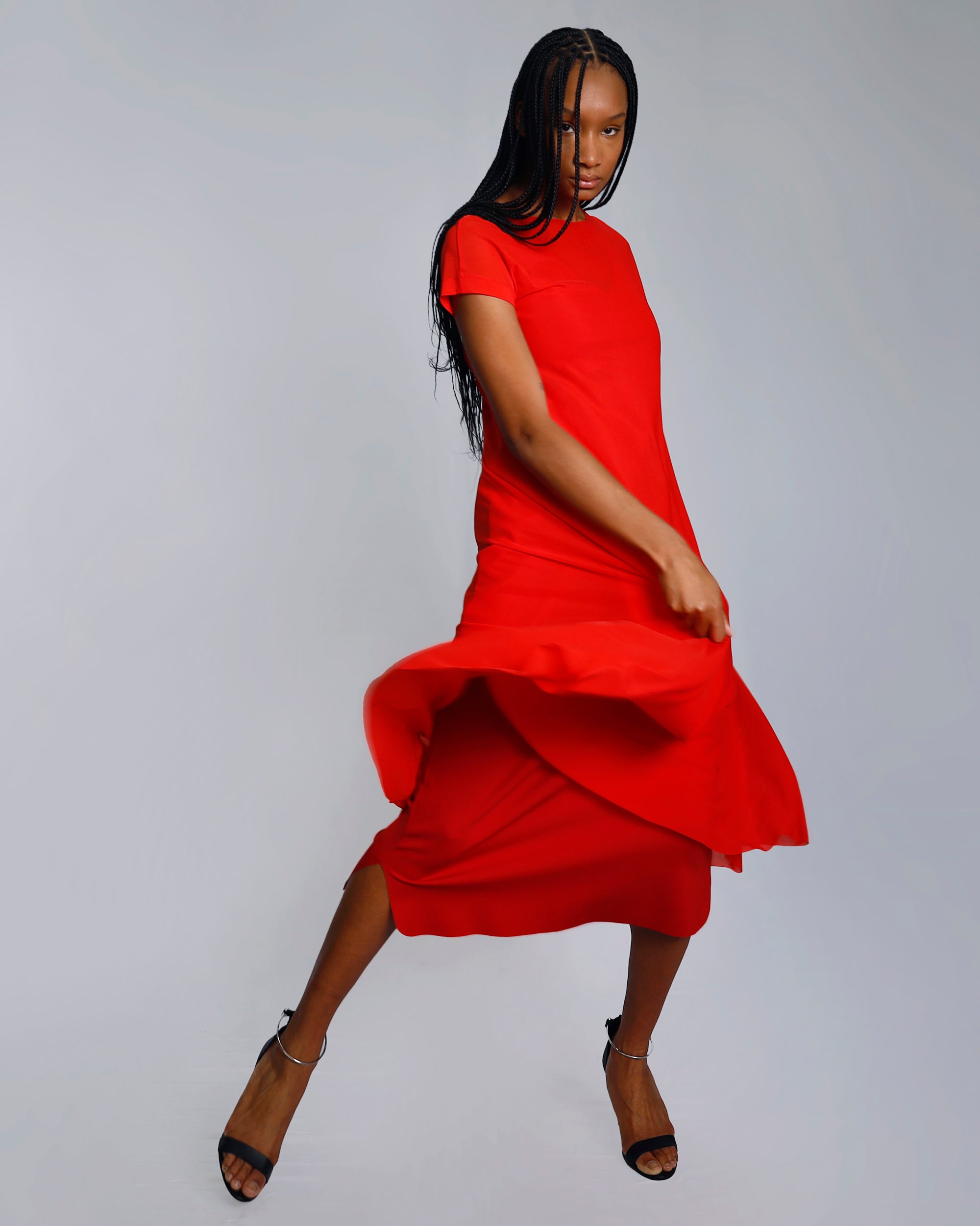 Dress LOZA | Red