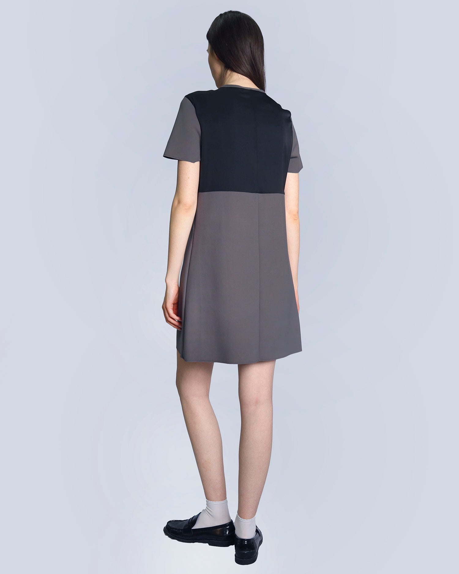 Randheli2 dress | Pewter | Black