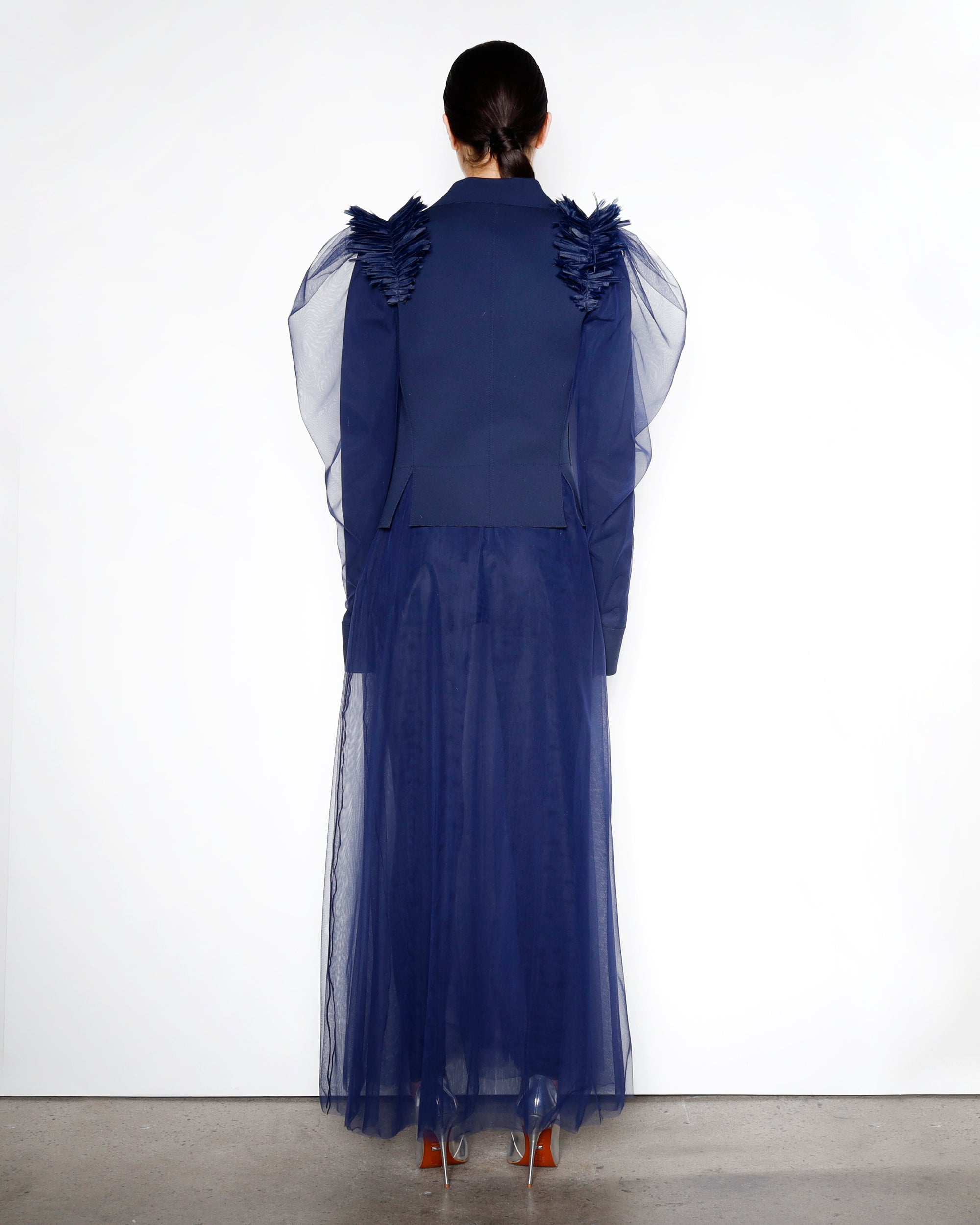 Maison Marie Saint Pierre | Coat | CAMILLE | Deep Blue 