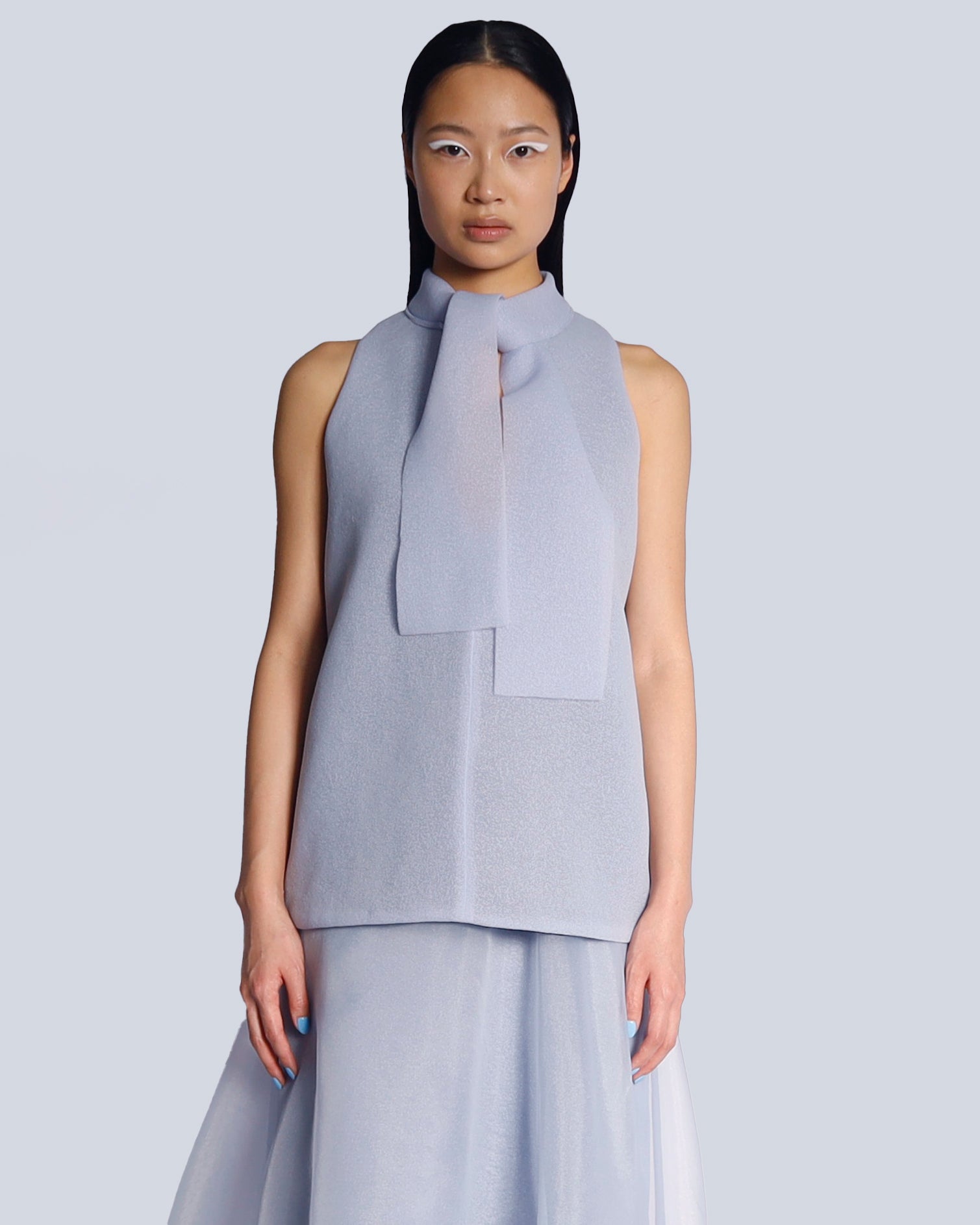 Maison Marie Saint Pierre | Top | IMMANUEL | Light Blue