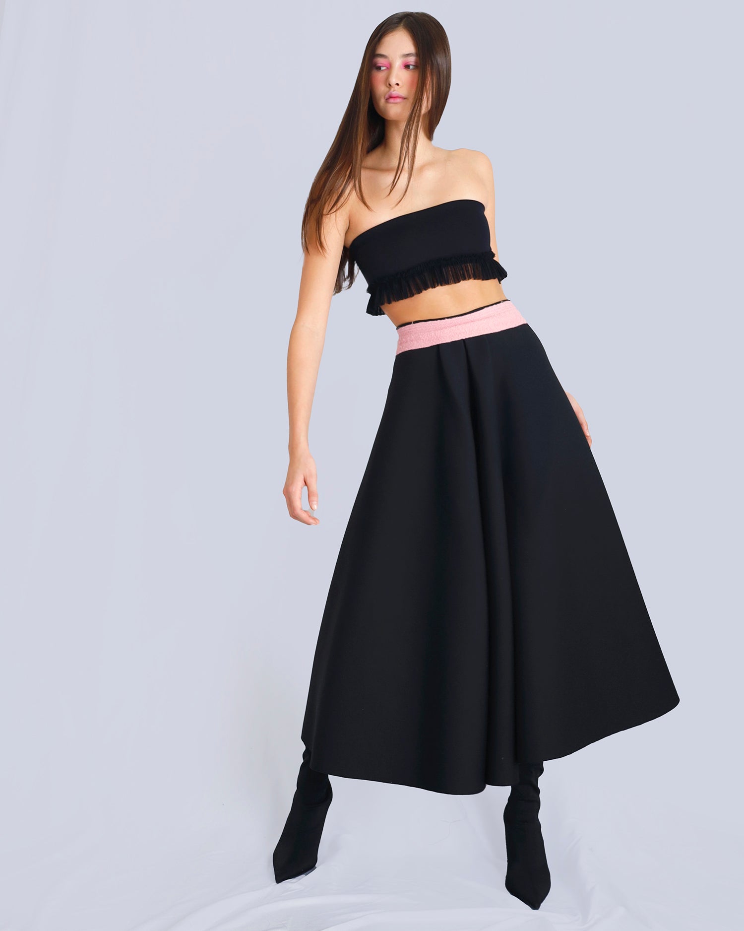 Maison Marie Saint Pierre | Skirt | NABIL | Black | Dolly