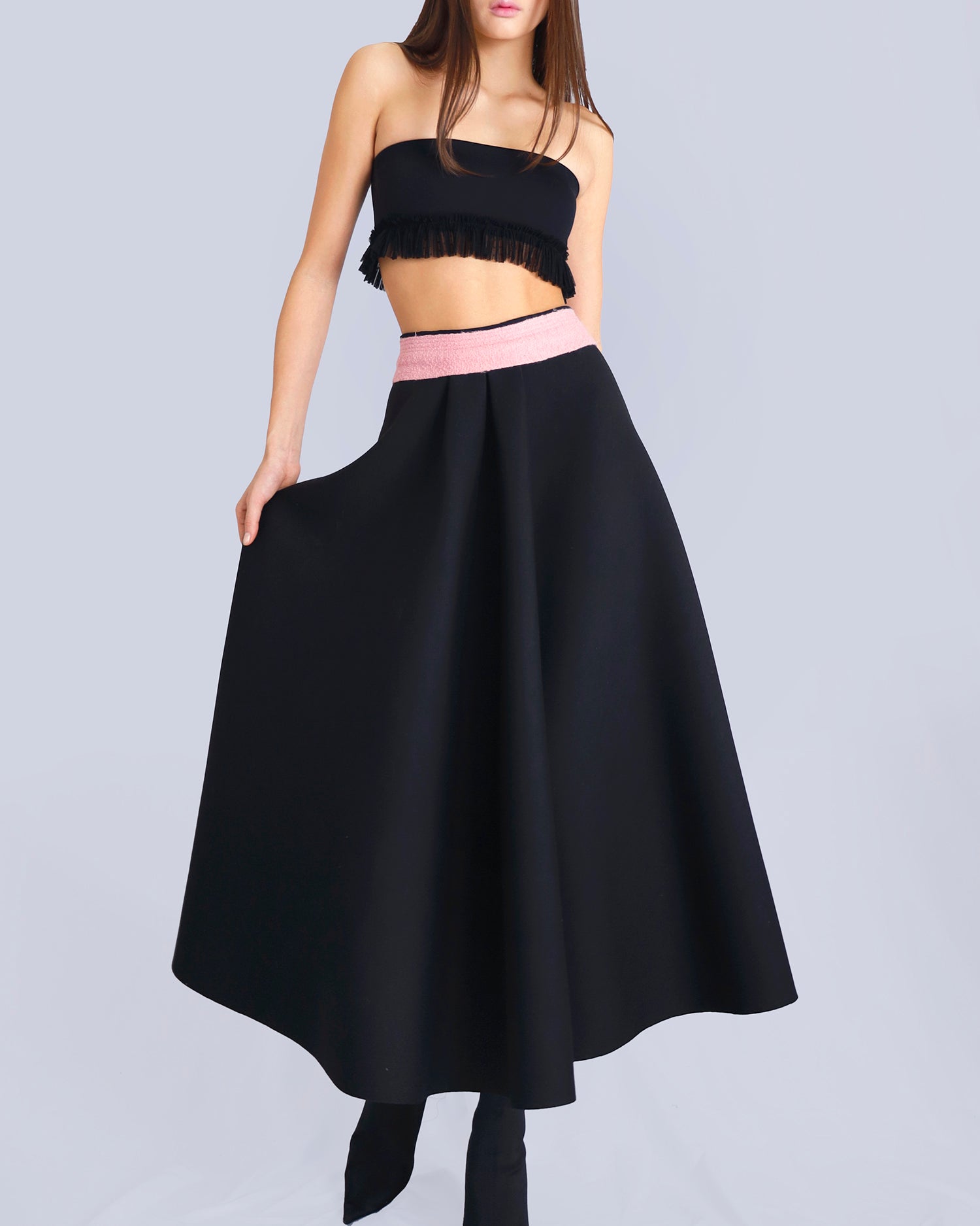 Maison Marie Saint Pierre | Skirt | NABIL | Black | Dolly