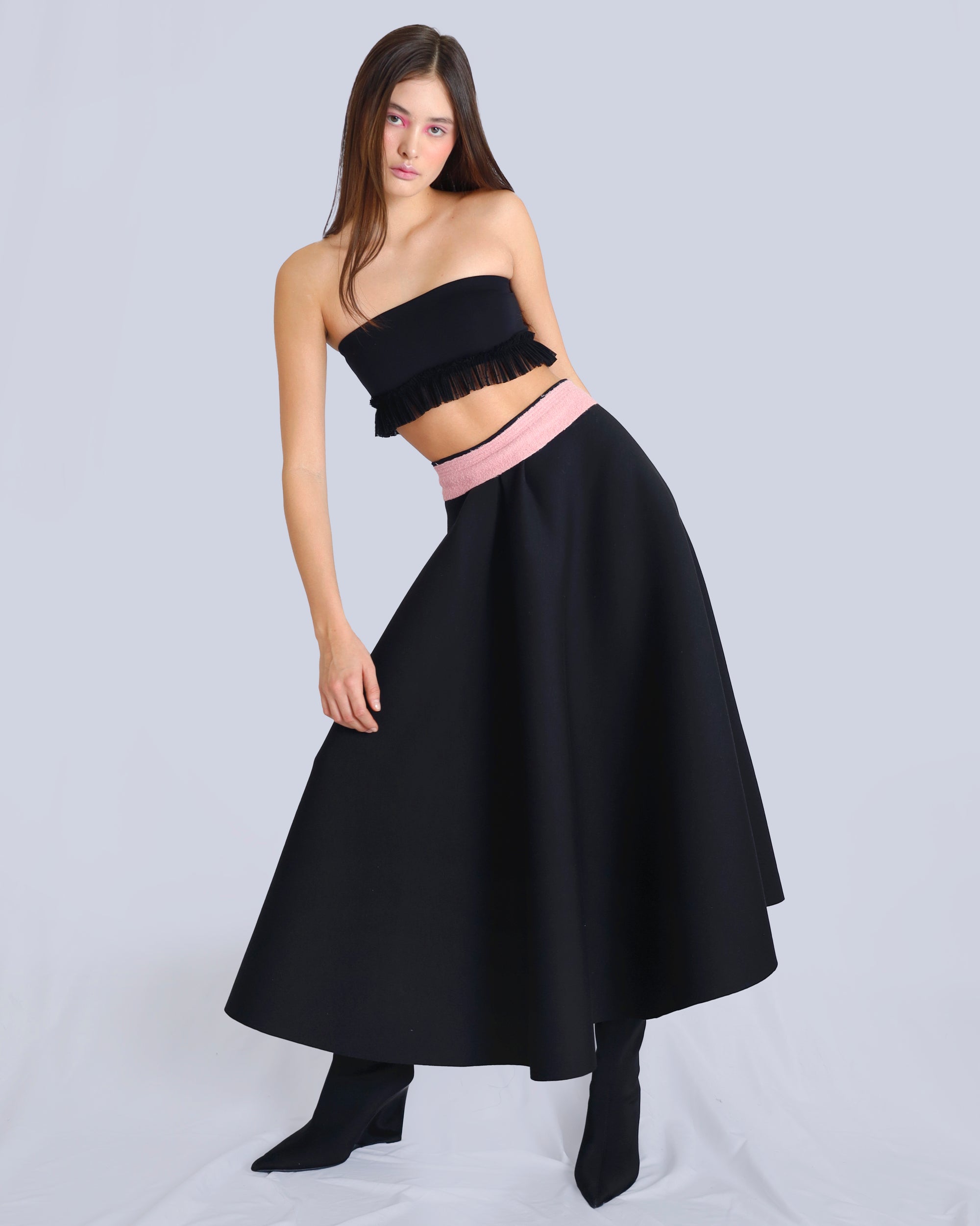 Maison Marie Saint Pierre | Skirt | NABIL | Black | Dolly