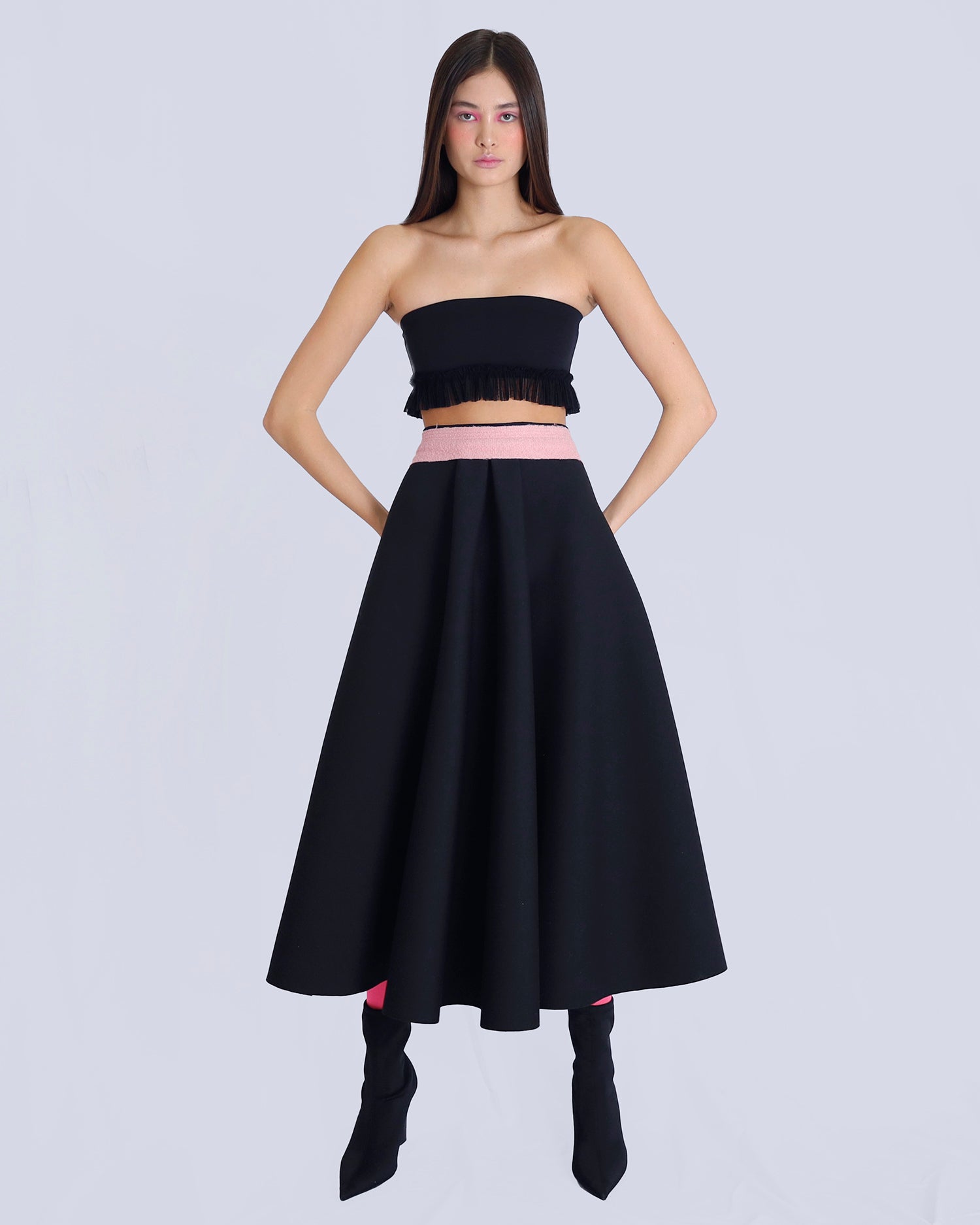 Maison Marie Saint Pierre | Skirt | NABIL | Black | Dolly