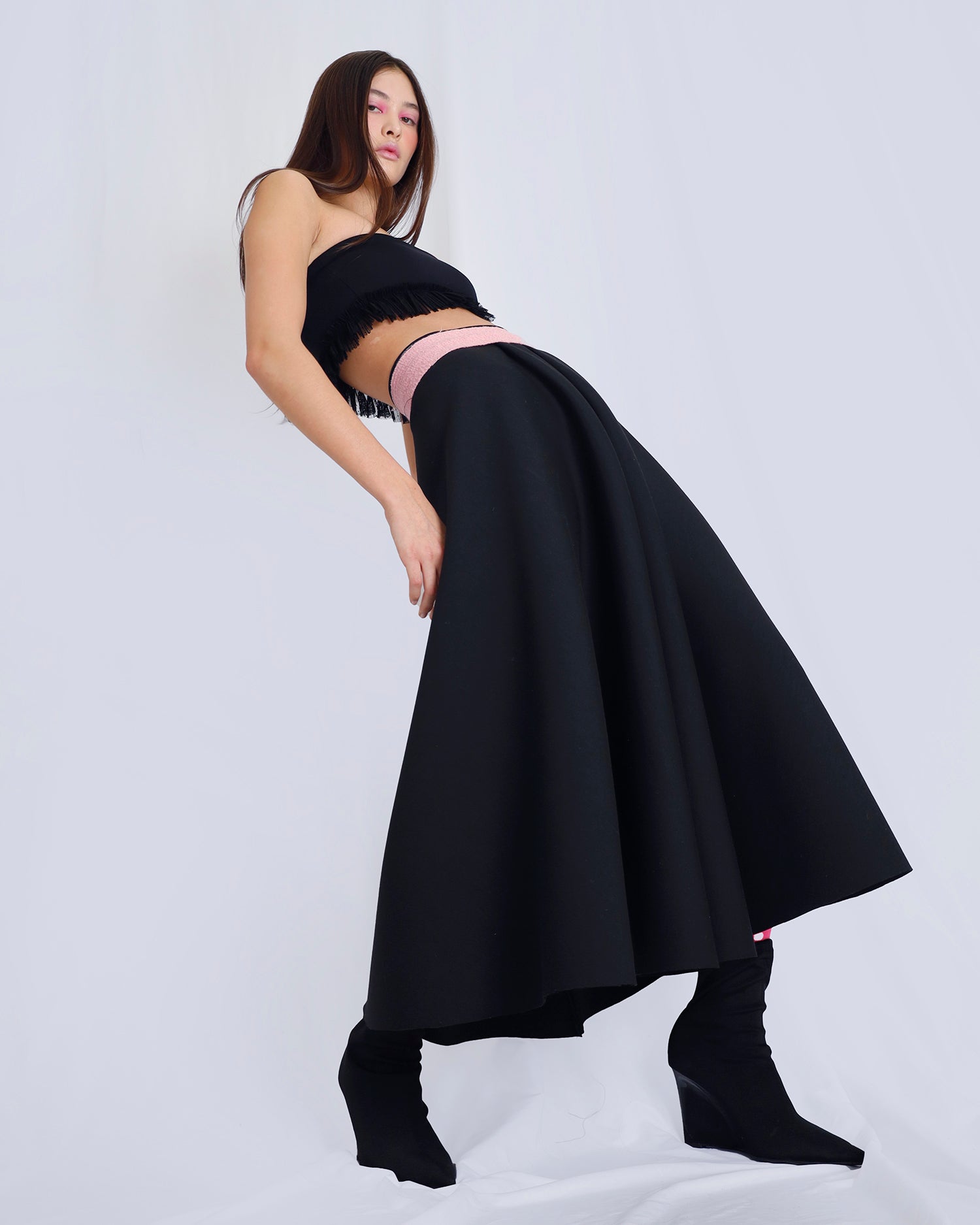 Maison Marie Saint Pierre | Skirt | NABIL | Black | Dolly