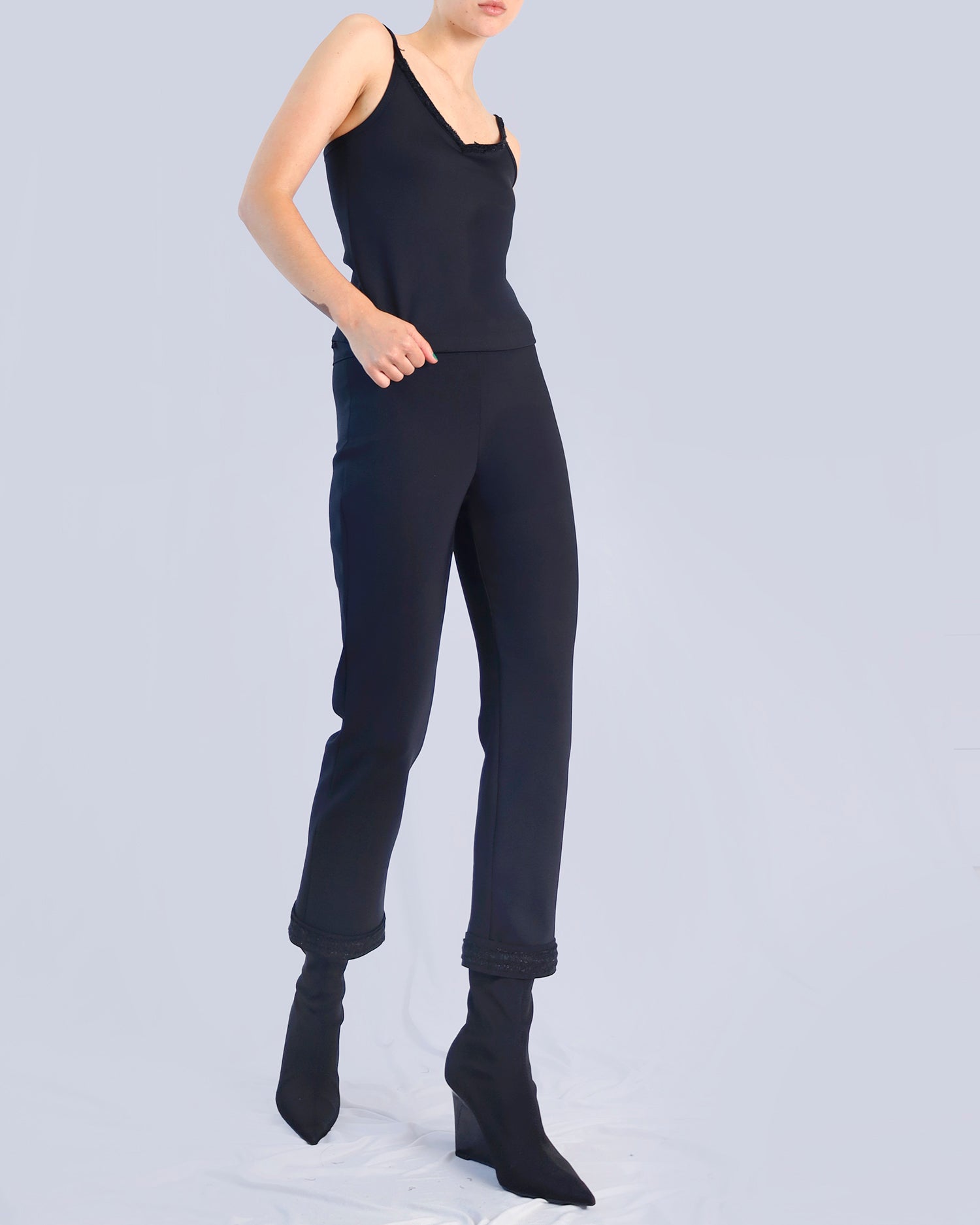 Maison Marie Saint Pierre | Pants | NESSA | Black | Top | NADIA | Black