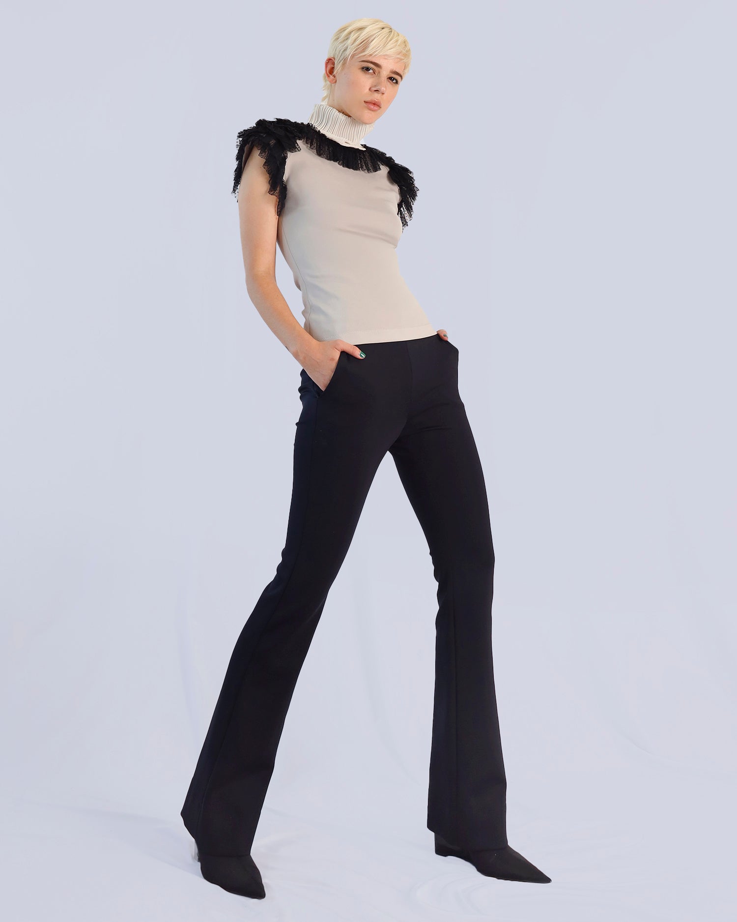 Maison Marie Saint Pierre | Pants | NEKO | Black | Top | NAMIR | Fog | Black