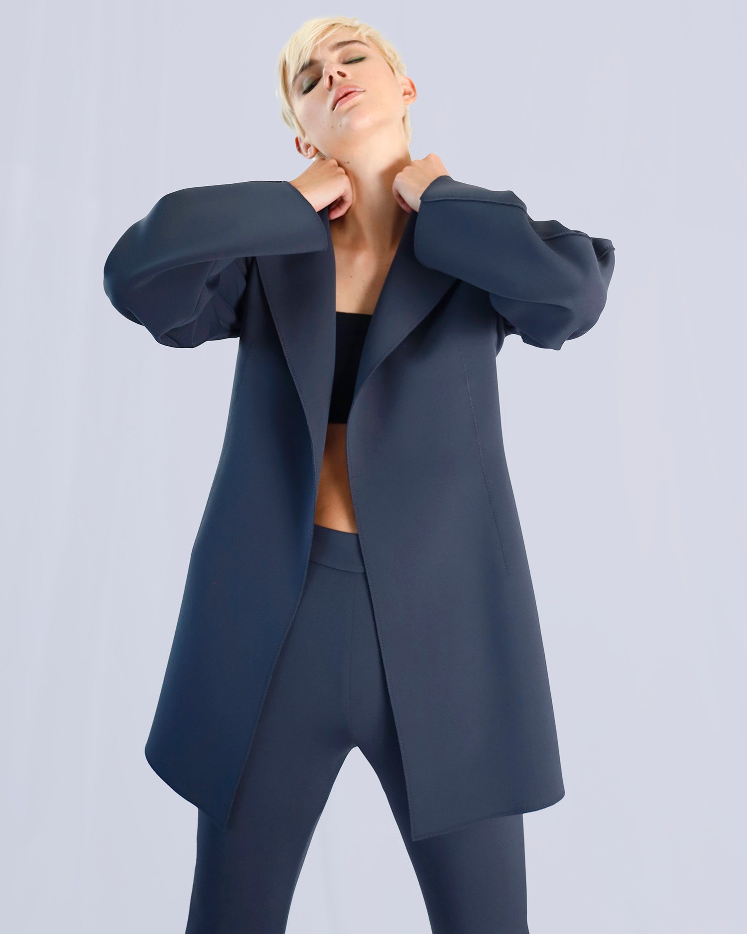 Maison Marie Saint PIerre | Jacket | NECTARIO | Dark Charcoal | Pants | NEKO | Dark Charcoal