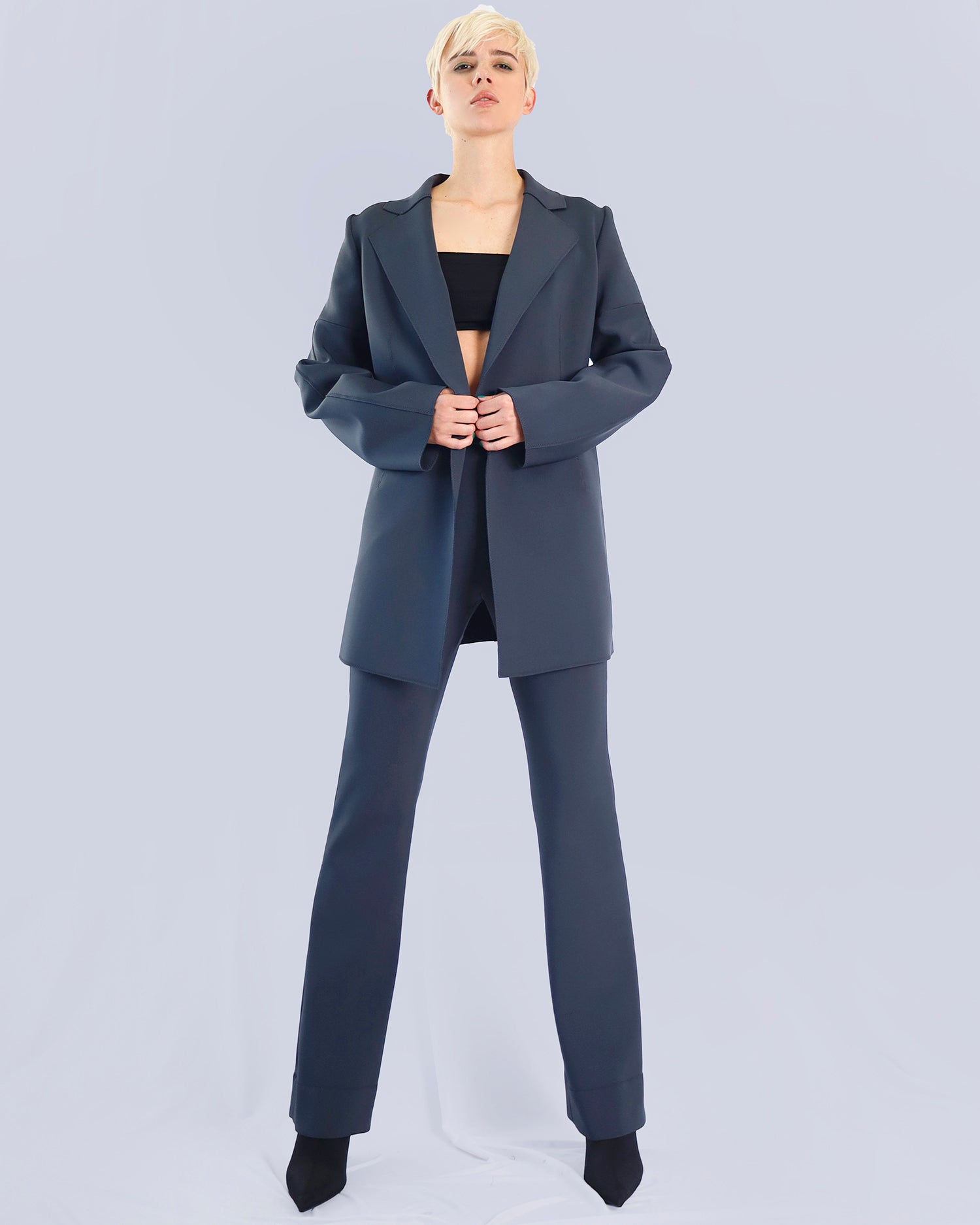 Maison Marie Saint PIerre | Jacket | NECTARIO | Dark Charcoal | Pants | NEKO | Dark Charcoal