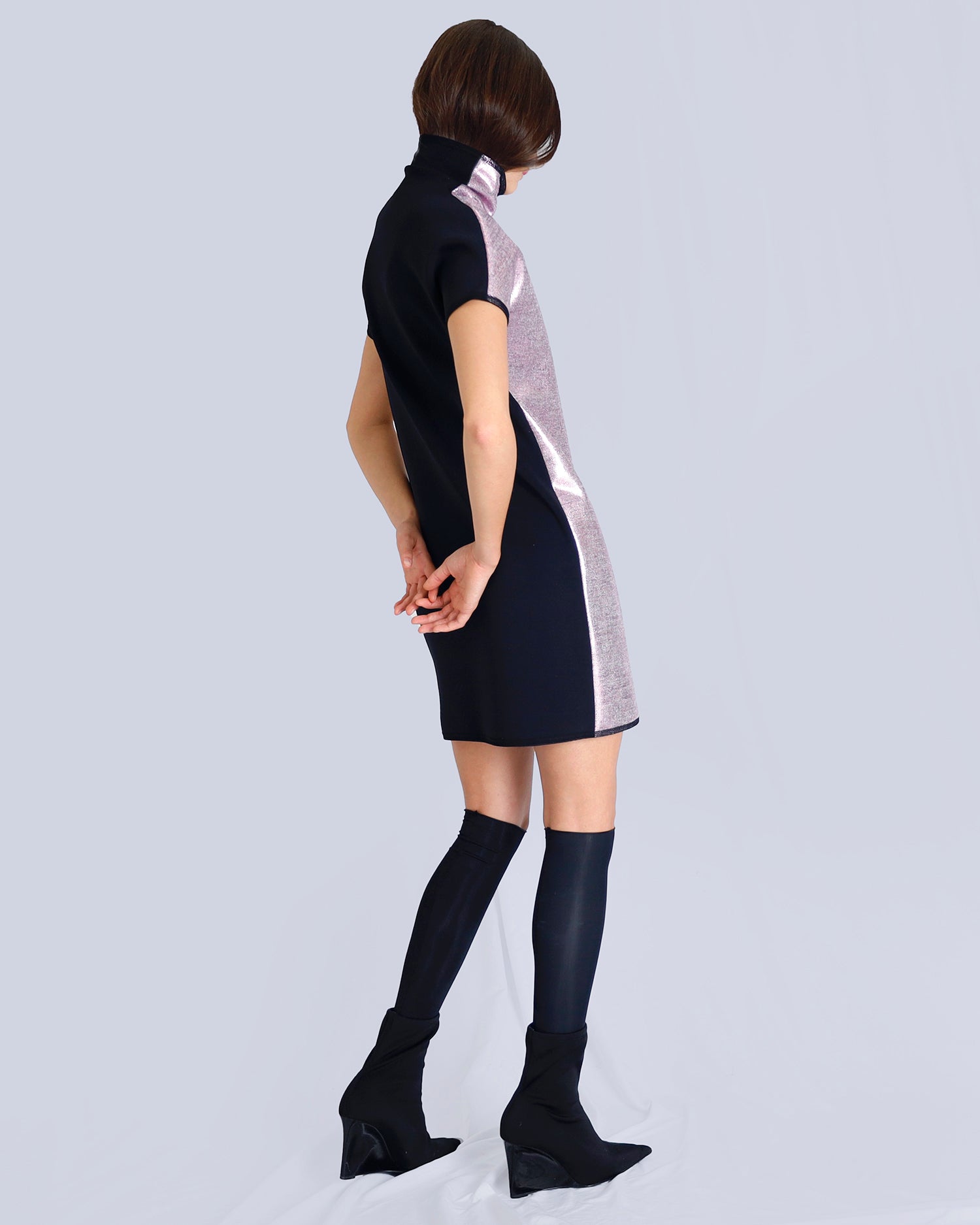 Maison Marie Saint Pierre | Dress | NATURE | Pink | Black